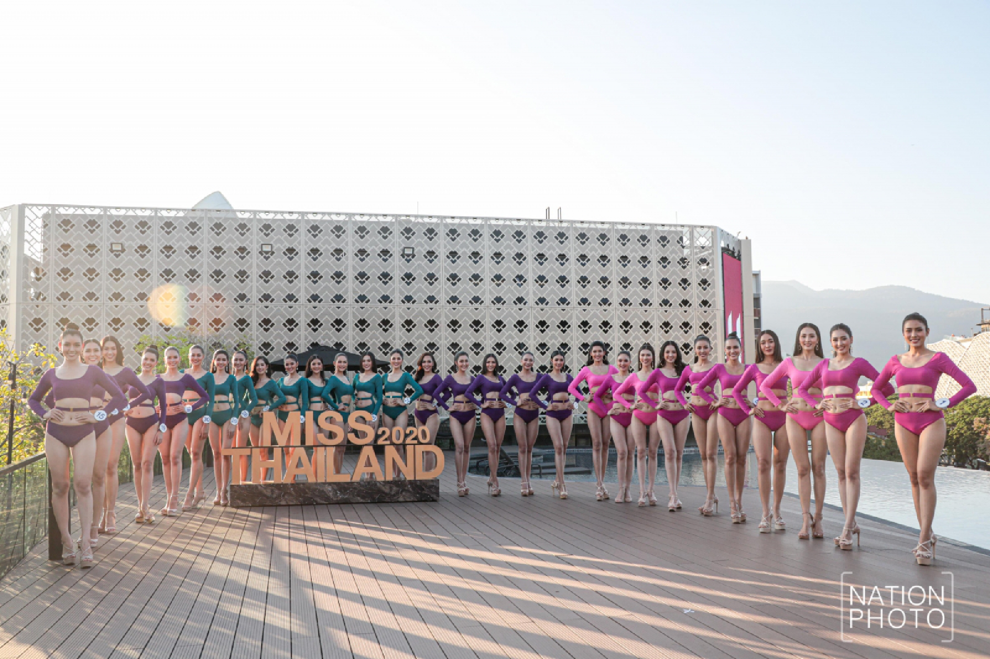 Miss Thailand beauties dazzle in swimsuits 