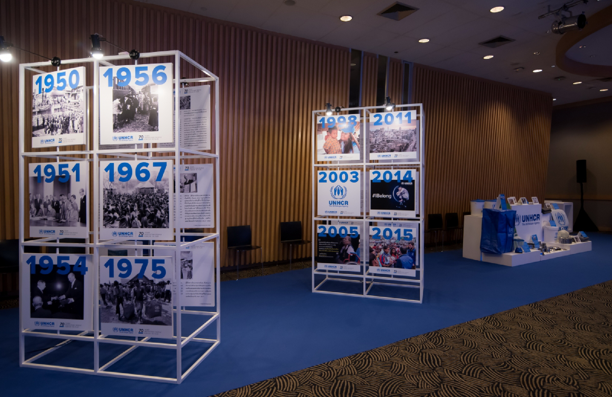 UNHCR holds exhibition to commemorate 70 years of protecting, helping refugees