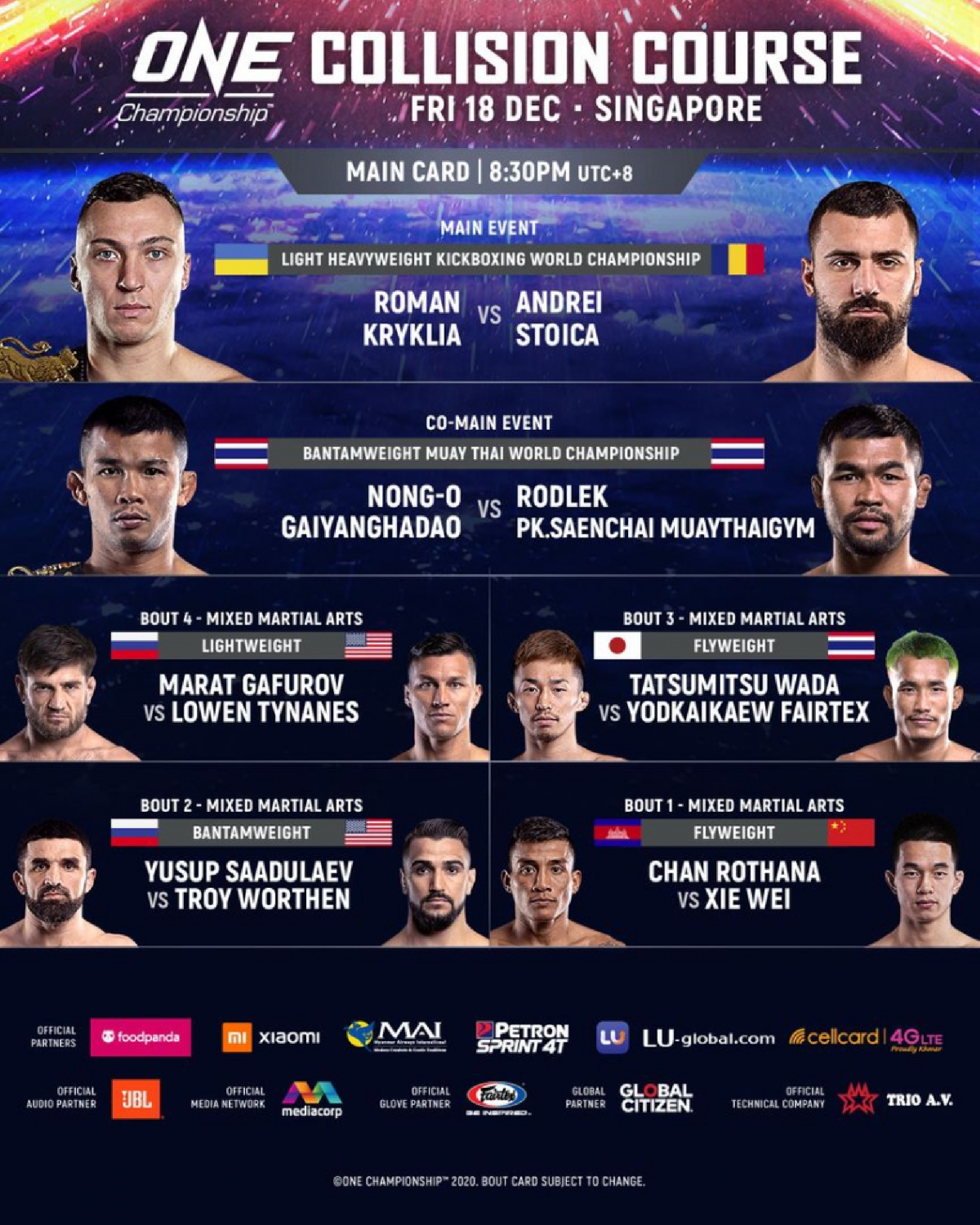 Yodkaikaew predicts KO finish against Japan’s ‘Sweeper’ in ONE championship