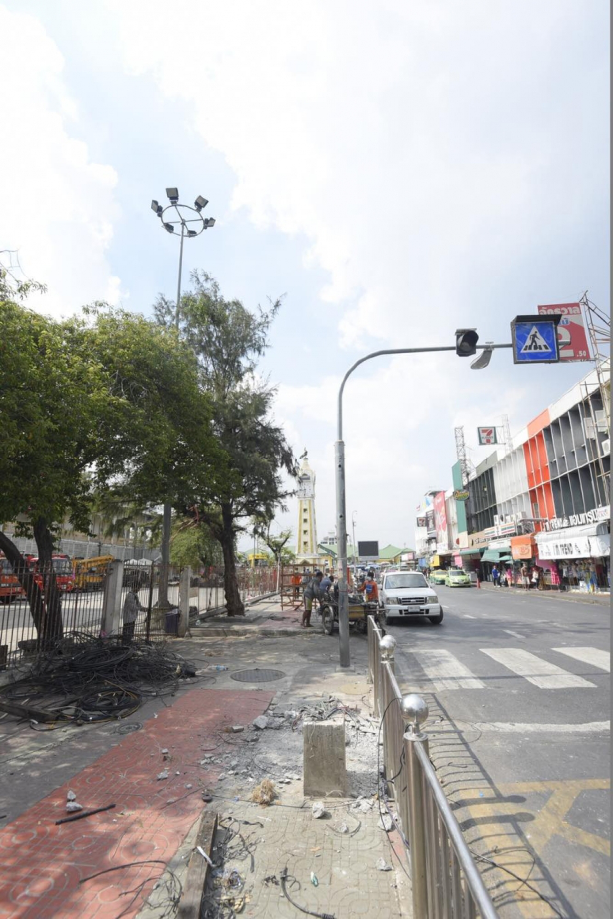 Nonthaburi heritage gem revealed by cable-burying project