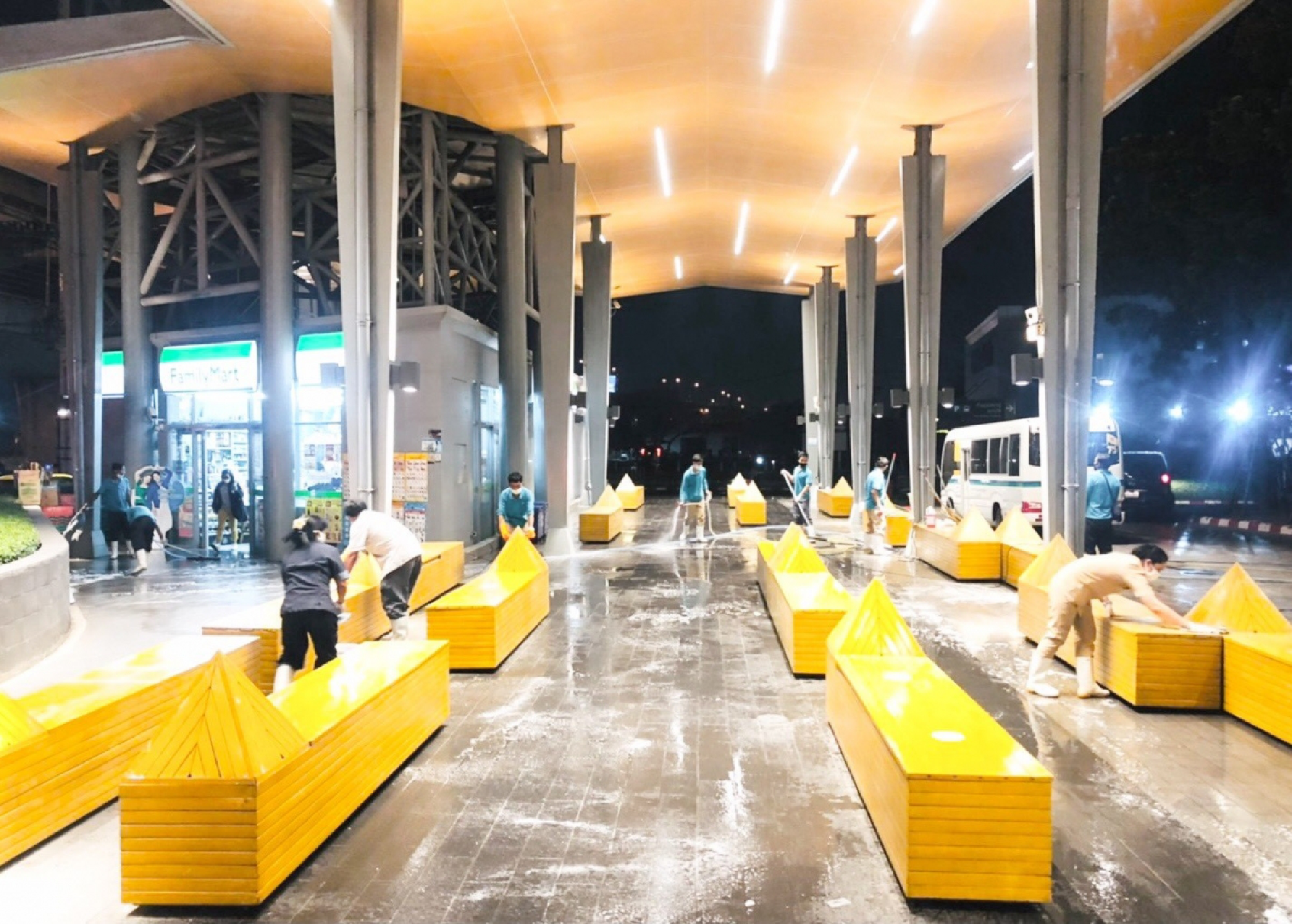 Major clean-up at Future Park after woman infected