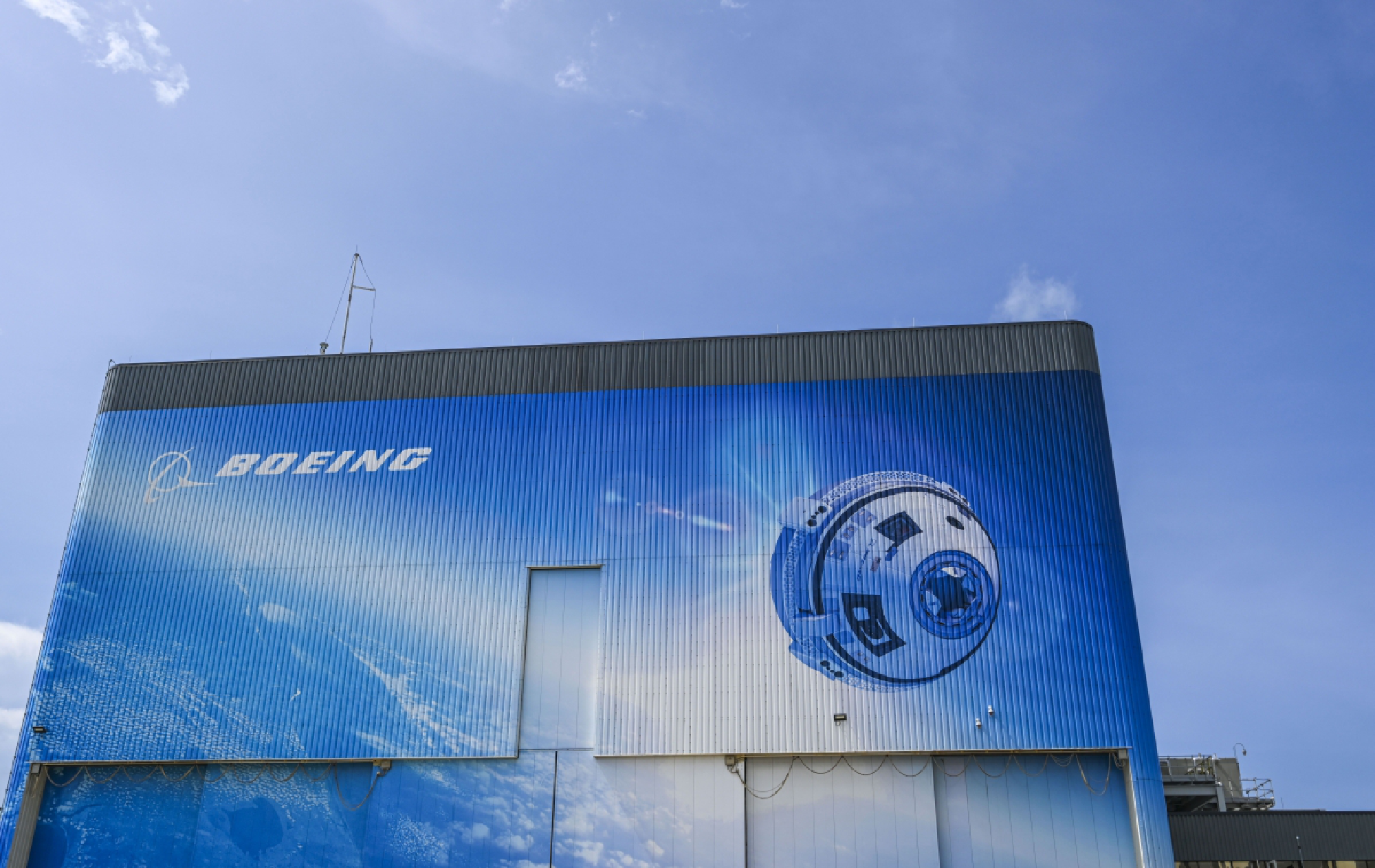 The Boeing factory at Kennedy Space Center. MUST CREDIT: Washington Post photo by Jonathan Newton