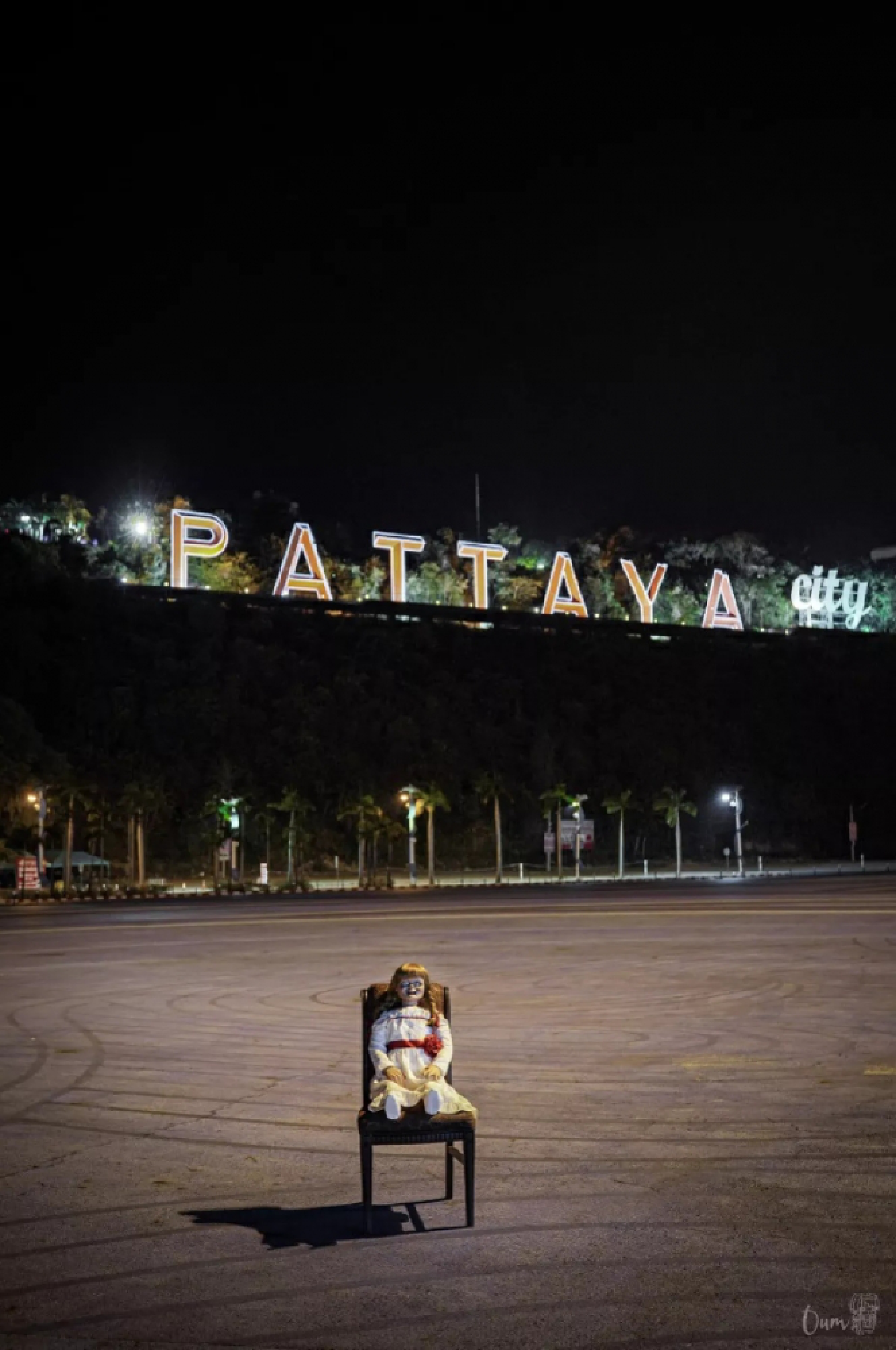 Quiet Pattaya turns creepy for a night