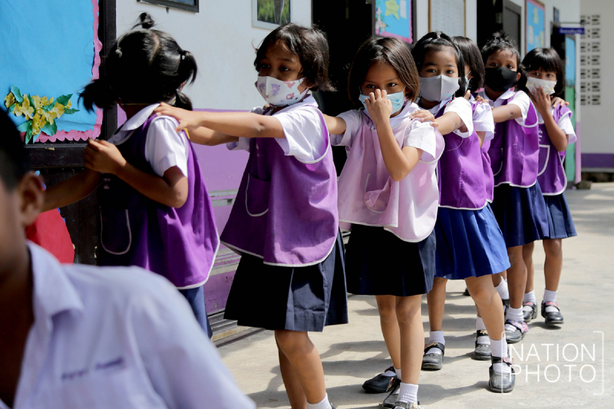 Who’s got the coolest face mask in school?