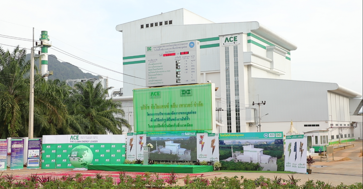 ACE incerination plant