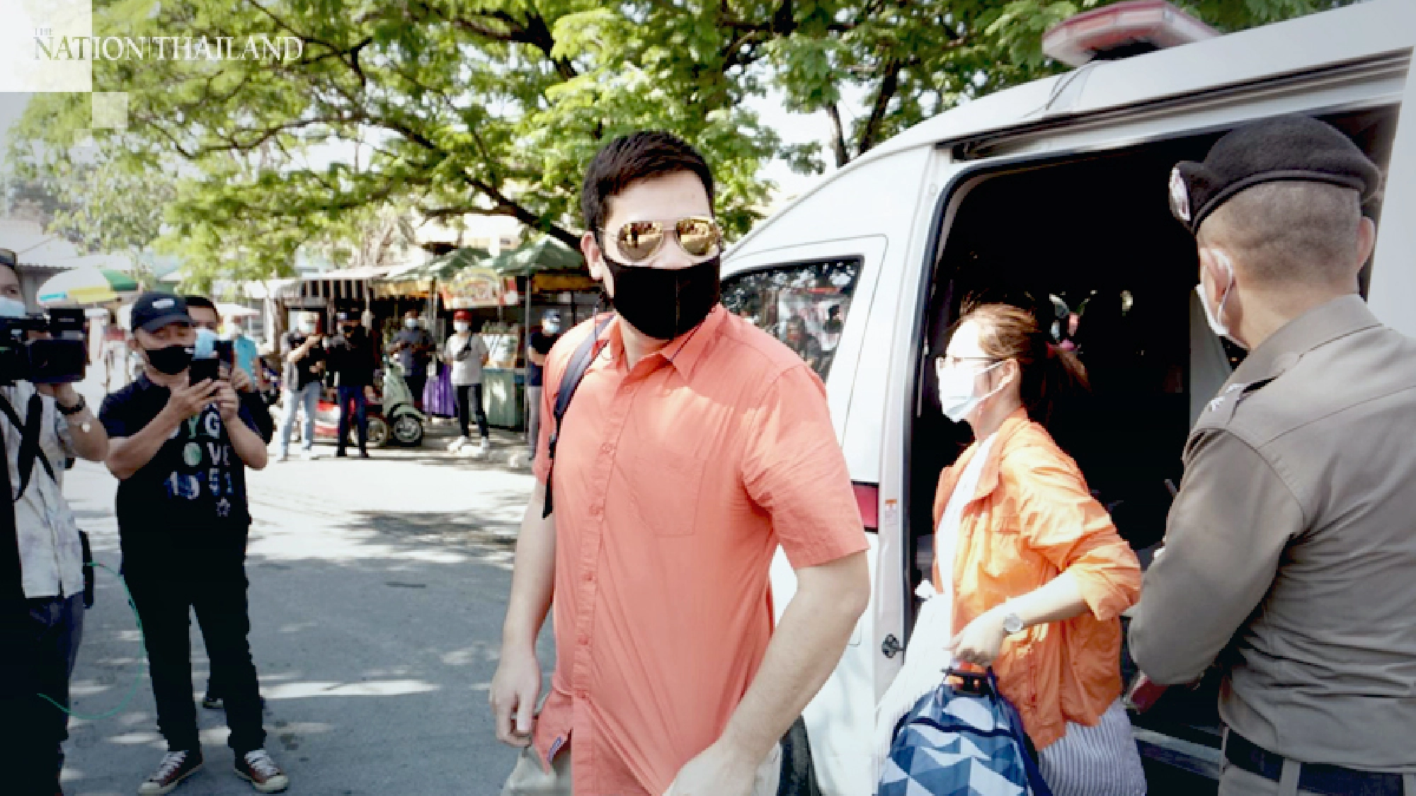 Parit, Panusaya among 22 protesters charged over rally last month