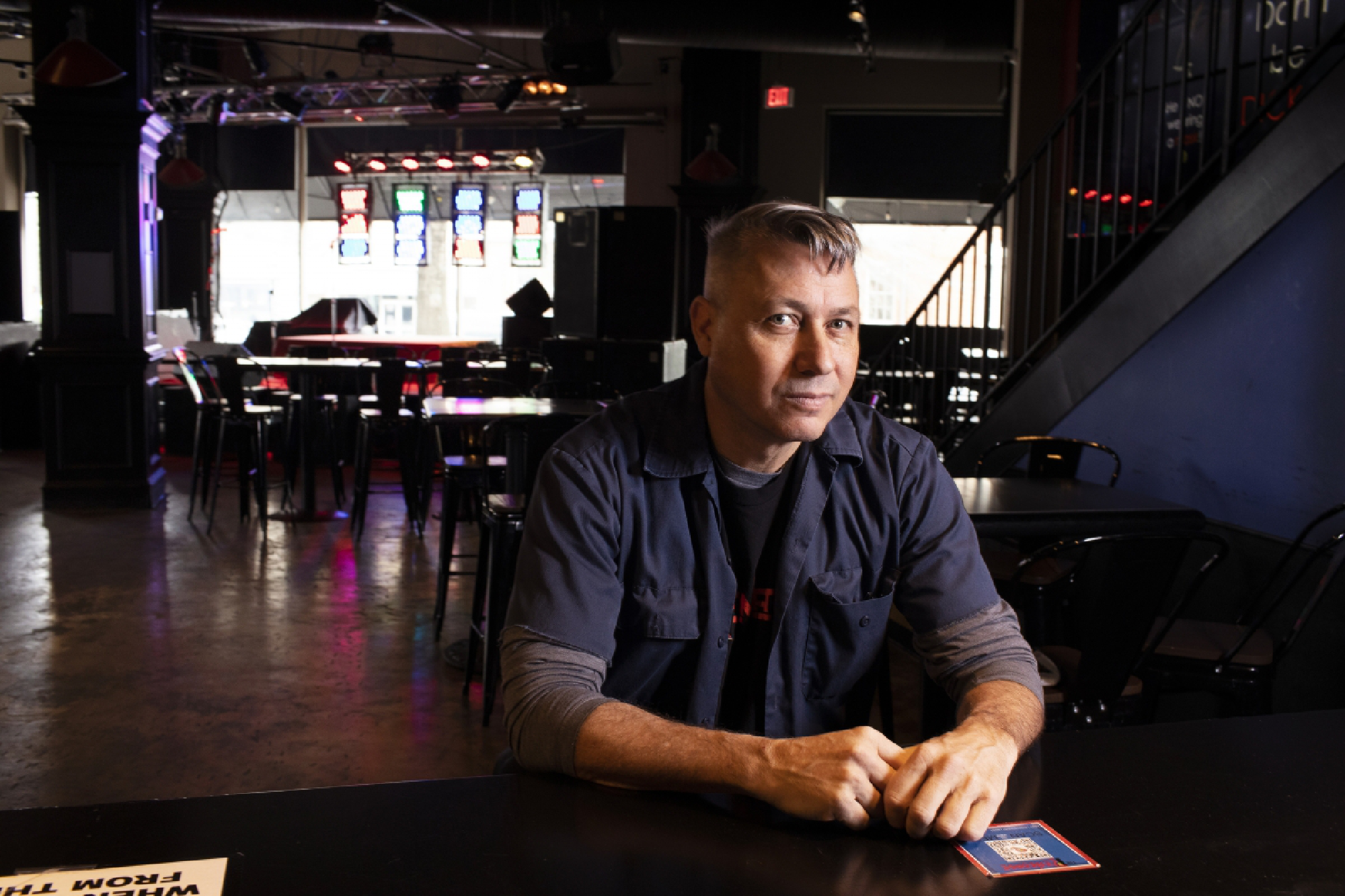 Patrick Crump, chef-owner of the Renegade in Arlington., Va. MUST CREDIT: photo for The Washington Post by Deb Lindsey.