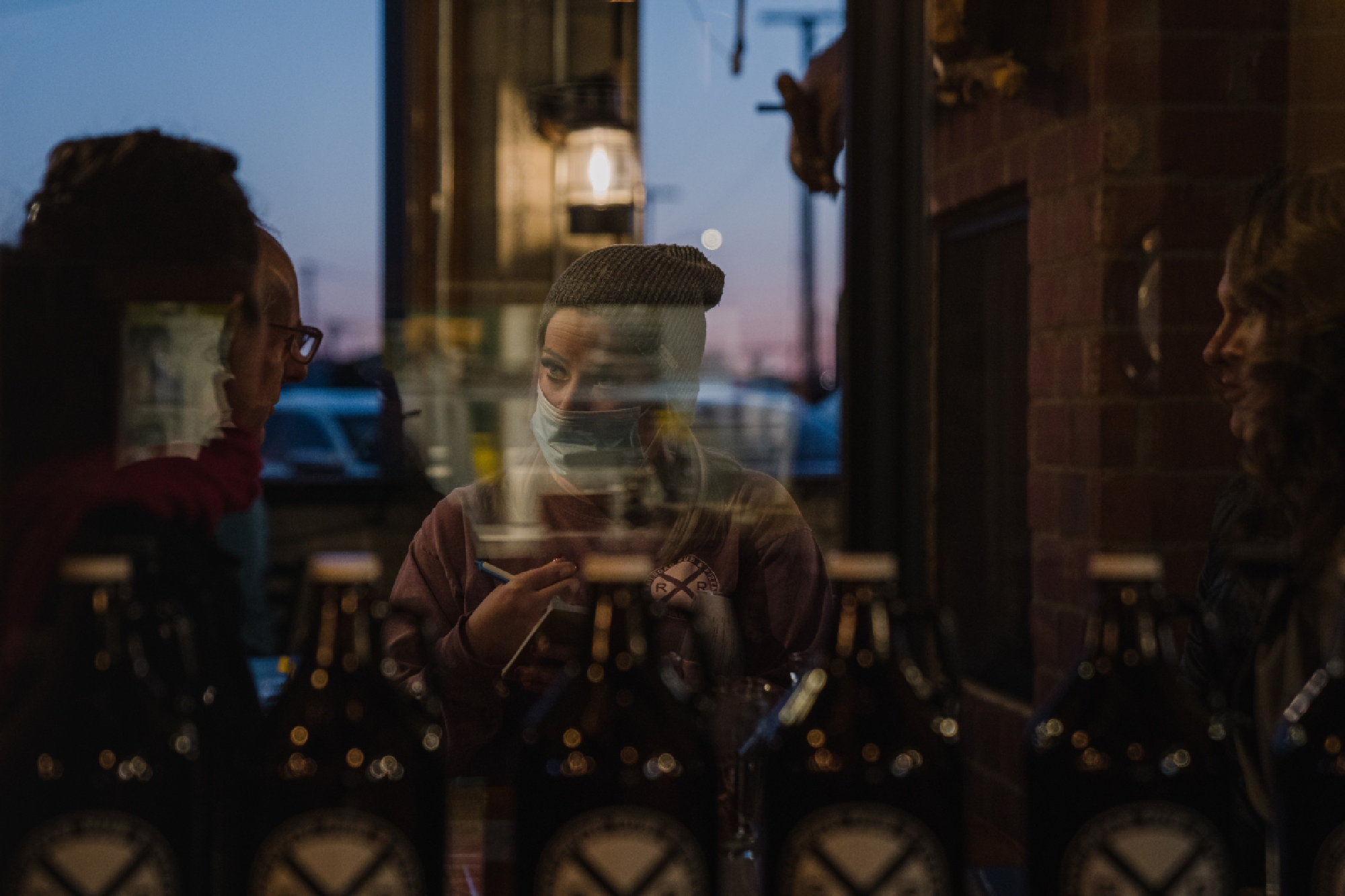In Washington state, the new regulation calls for restaurants to bring in so much outside air that concentrations stay below 450 parts of carbon dioxide per million. MUST CREDIT: Photo for The Washington Post by Jovelle Tamayo