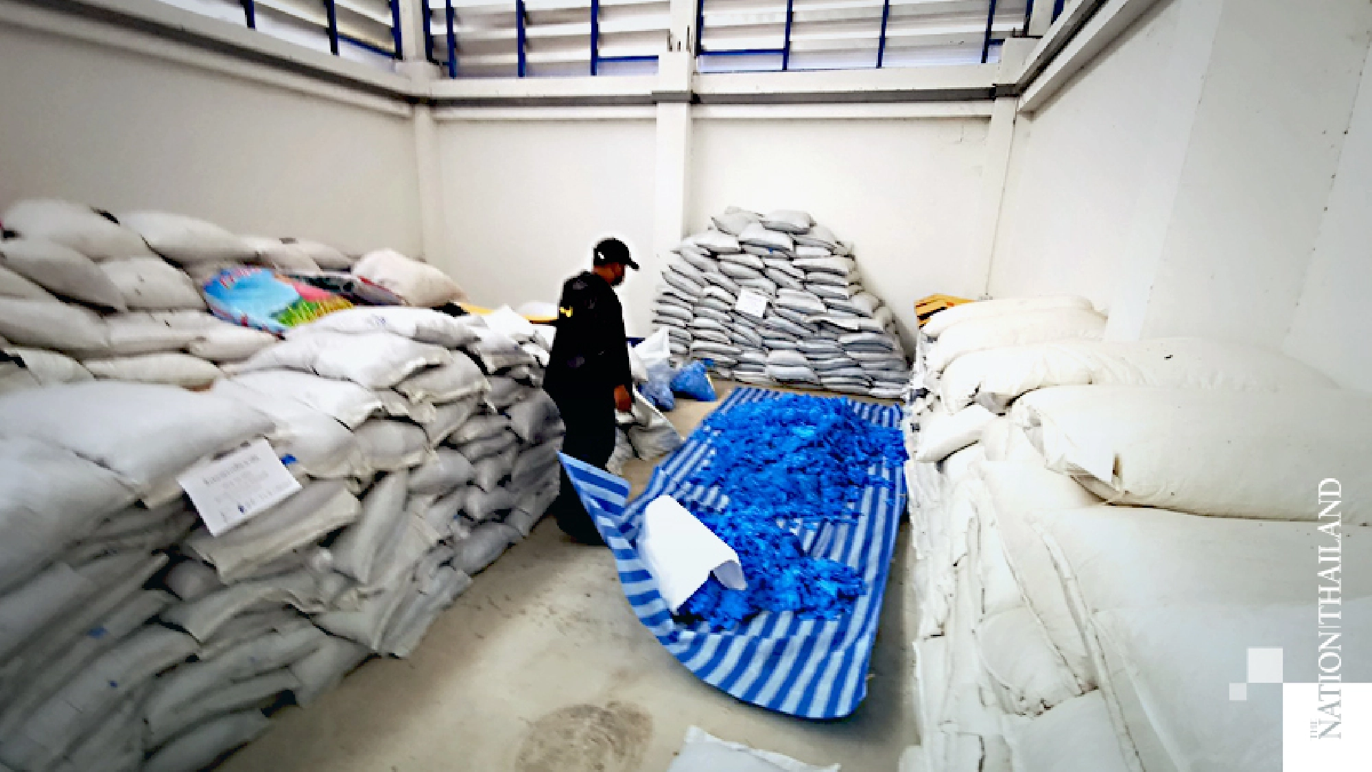 Crackdown on business recycling used rubber gloves