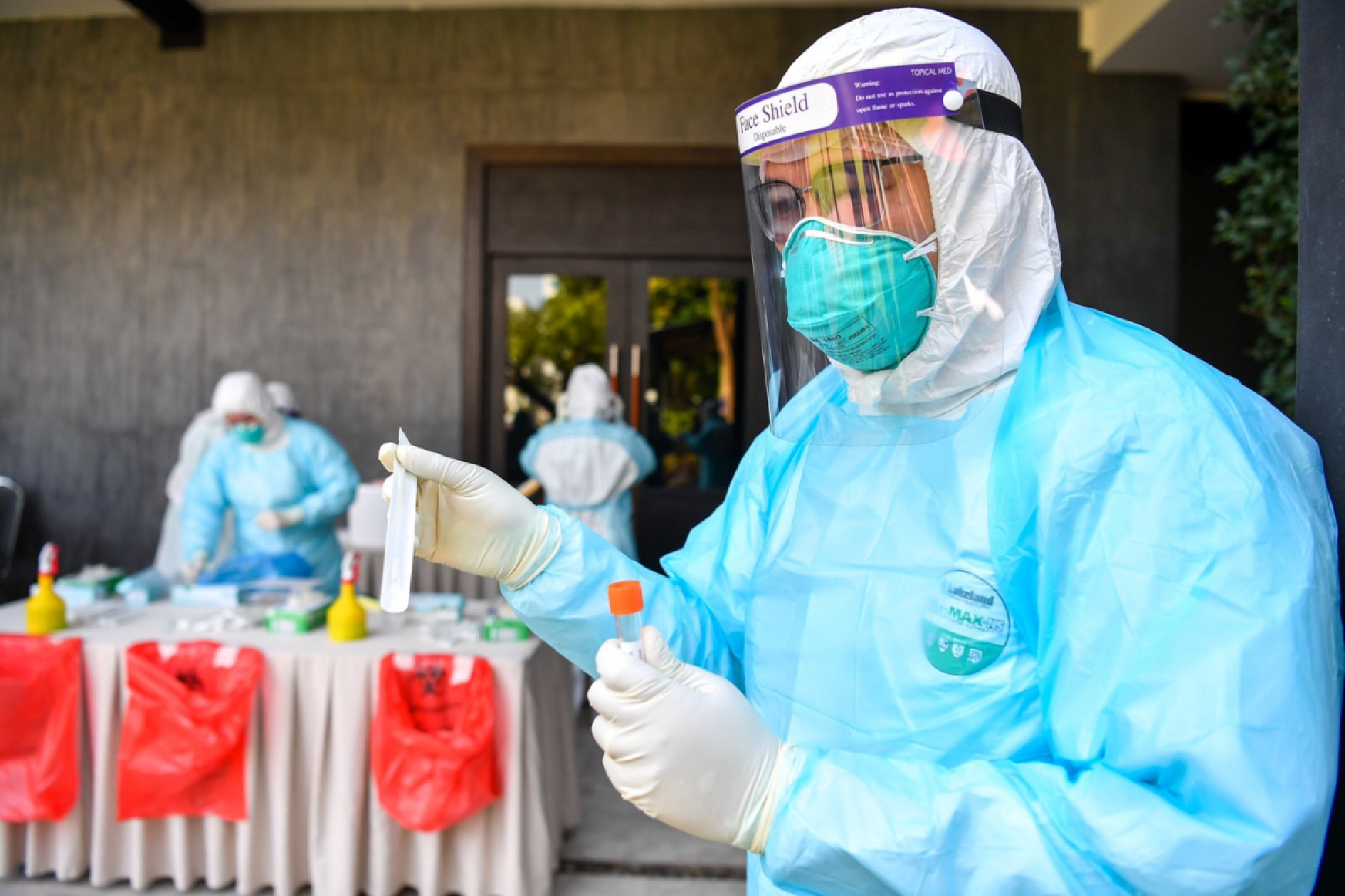 Free Covid-19 tests for golfers, officials at Thai Mixed tournament