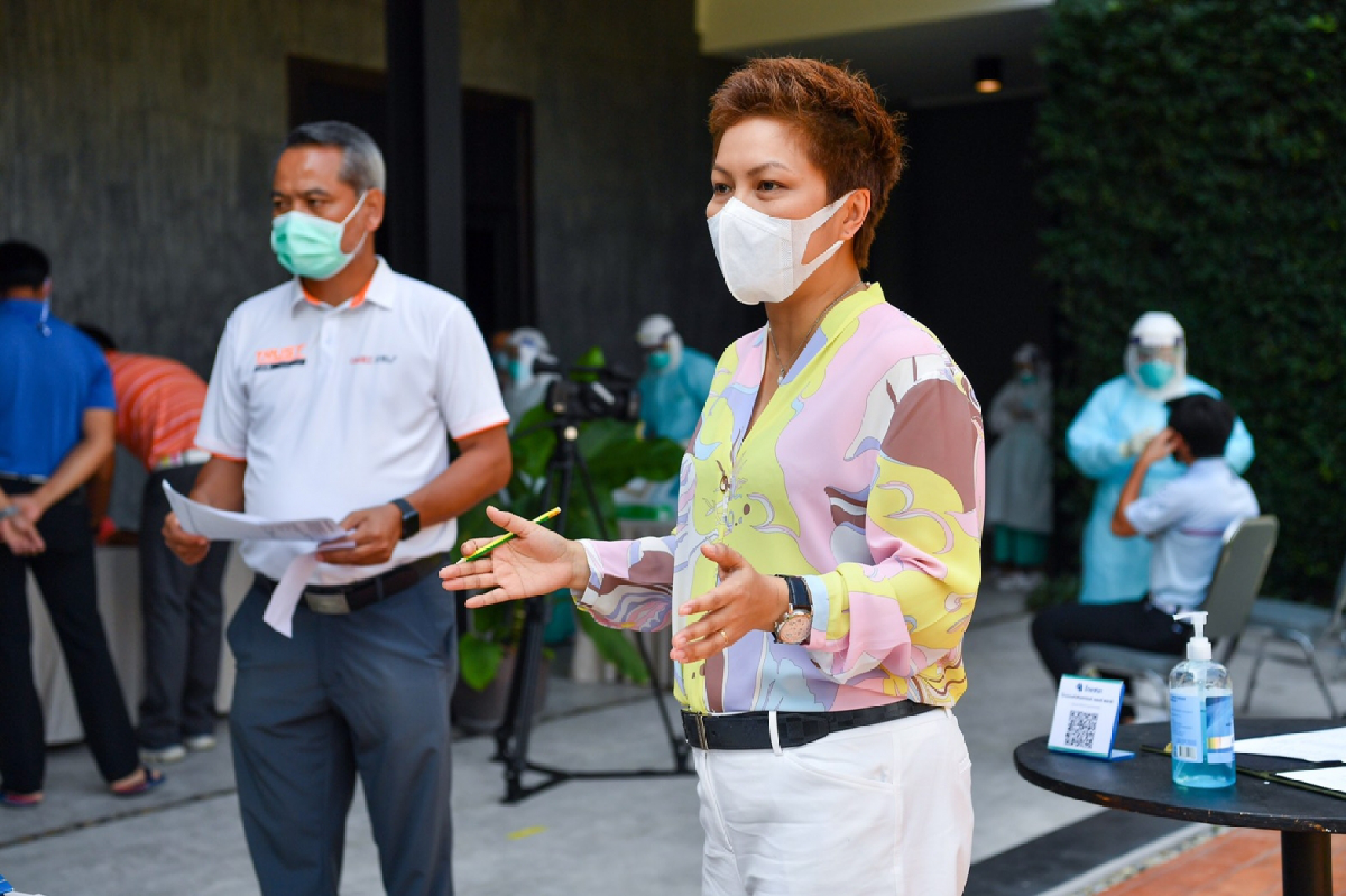 Free Covid-19 tests for golfers, officials at Thai Mixed tournament