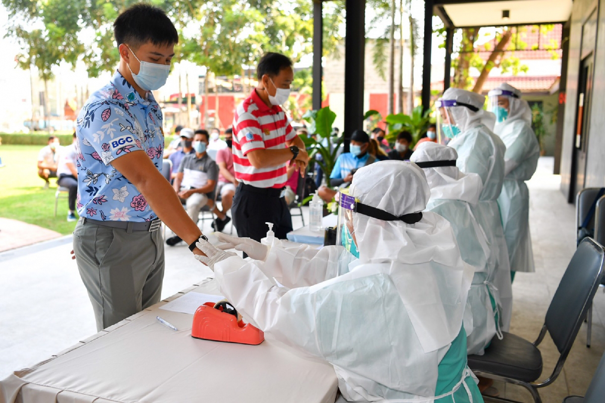 Free Covid-19 tests for golfers, officials at Thai Mixed tournament