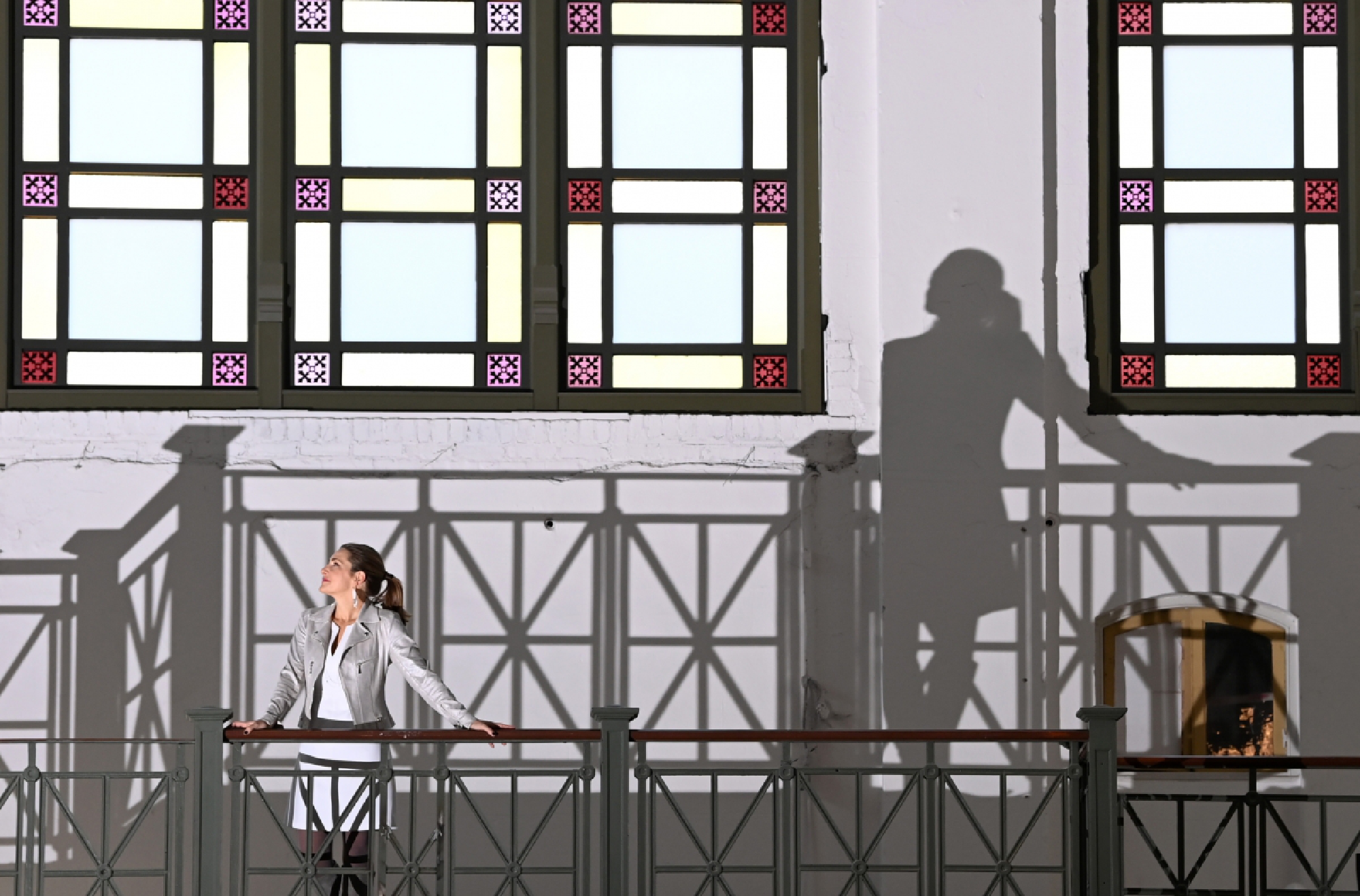 "The future isn't a fact. It's a dream," said Rachel Goslins, director of the Smithsonian Arts and Industries Building, about the "Futures" exhibition. MUST CREDIT: Washington Post photo by Matt McClain