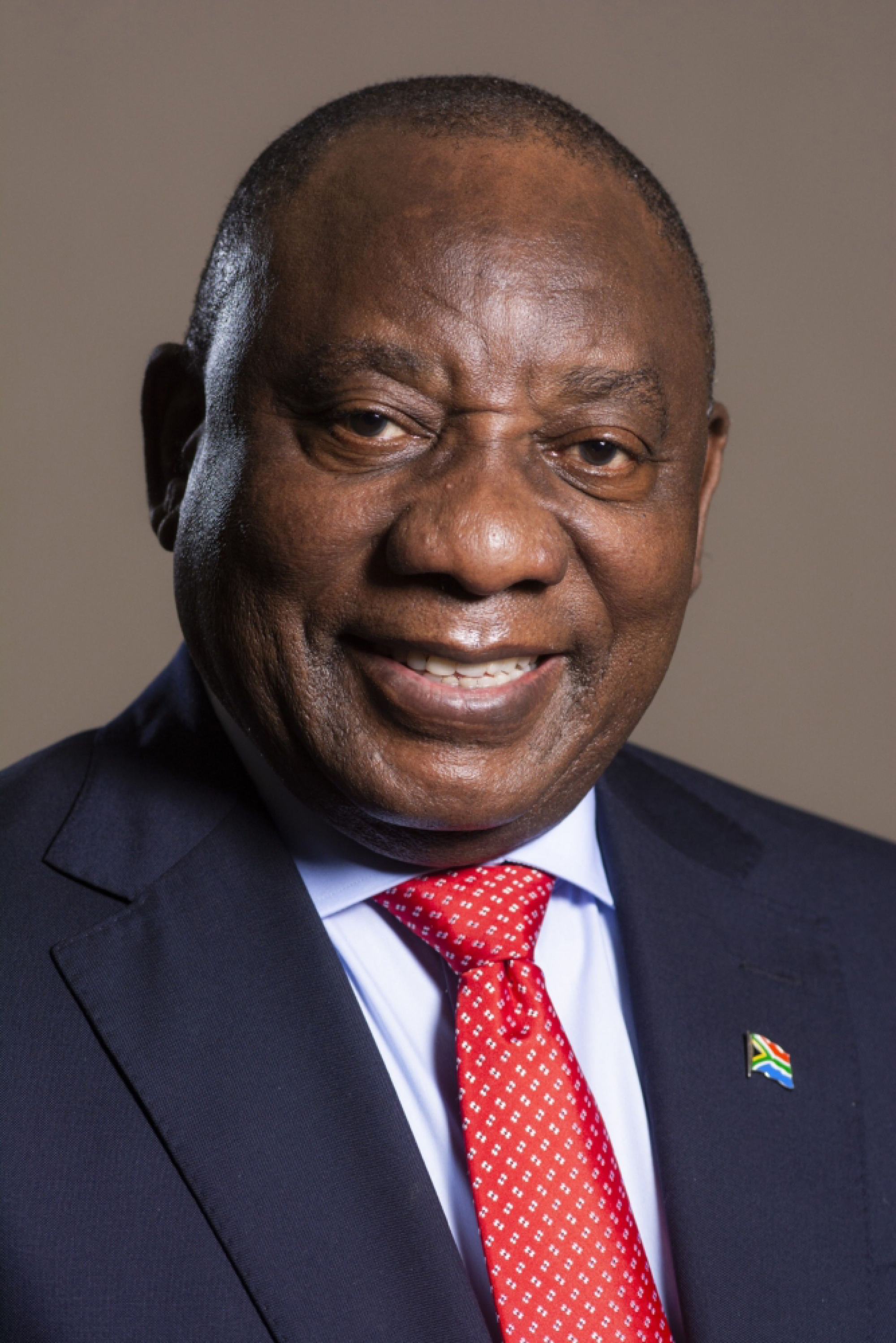 Cyril Ramaphosa, South Africa's president, following a Bloomberg Television interview in Johannesburg on Nov. 18, 2020. MUST CREDIT: Bloomberg photo by Waldo Swiegers.