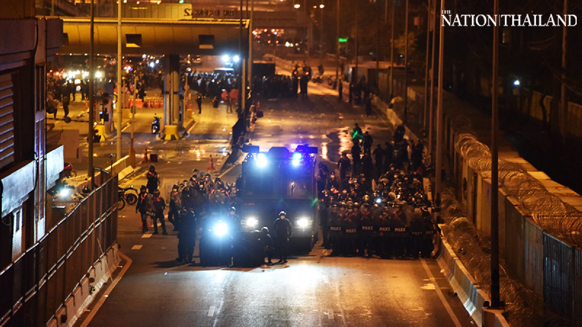 22 protesters detained after multiple clashes with police during pro-democracy protest