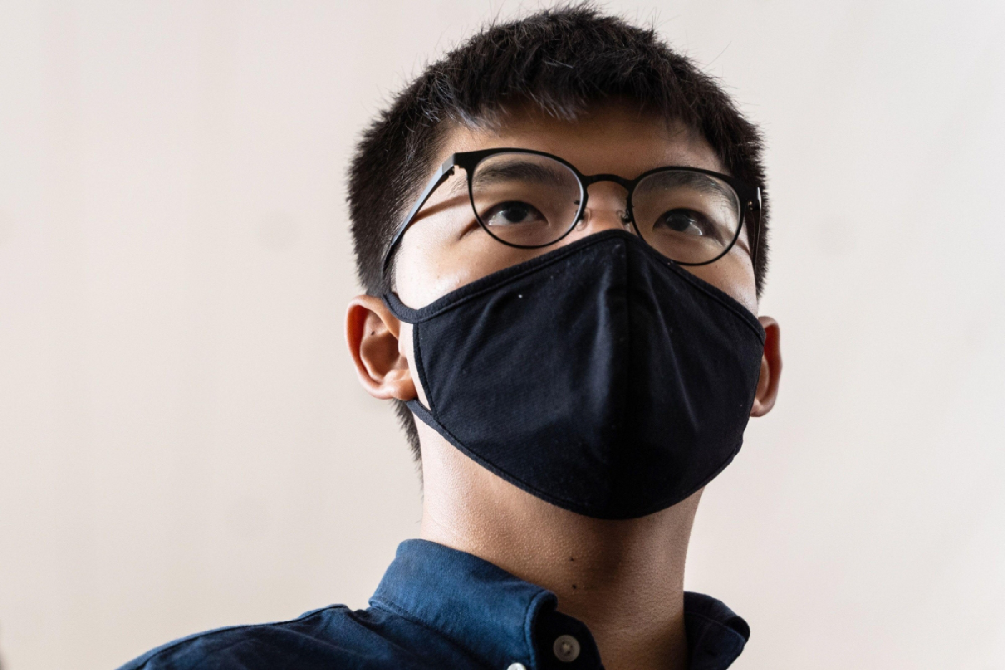 Pro-democracy activist Joshua Wong in Hong Kong. MUST CREDIT: Bloomberg photo by Chan Long Hei