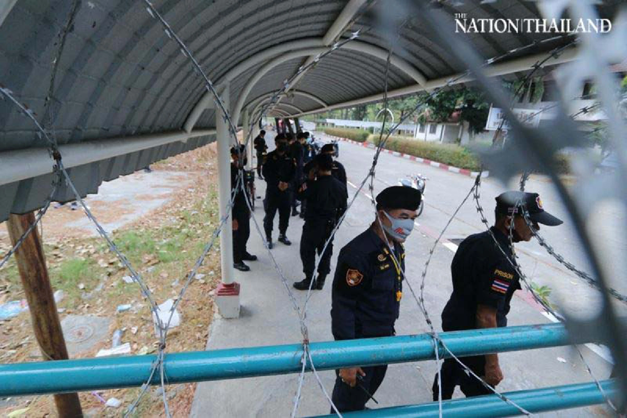 Activists hold prison protest to support lese majeste detainees