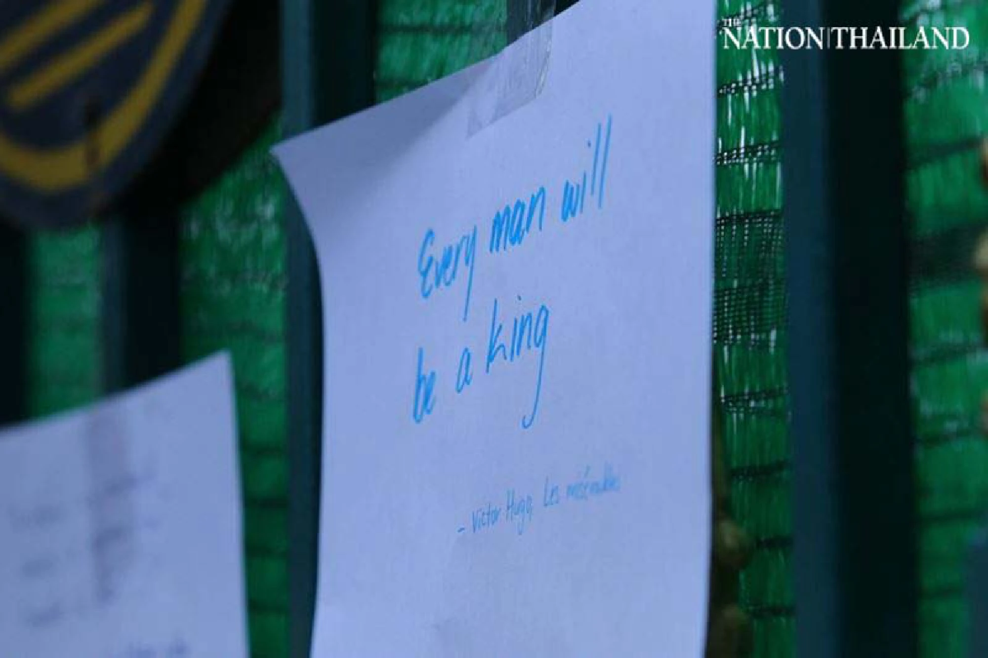 Activists hold prison protest to support lese majeste detainees