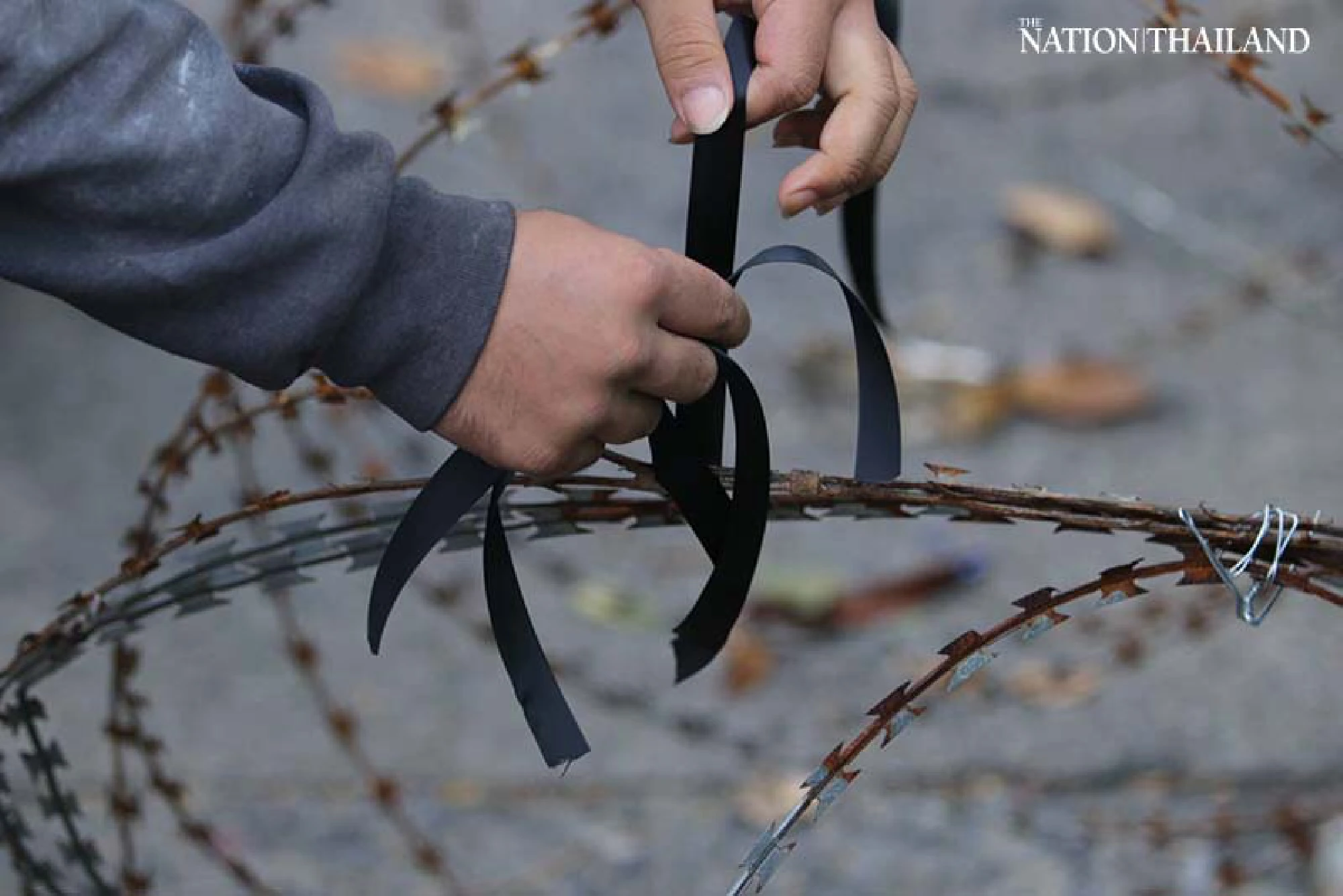 Protesters hold mock funeral for justice after leaders jailed