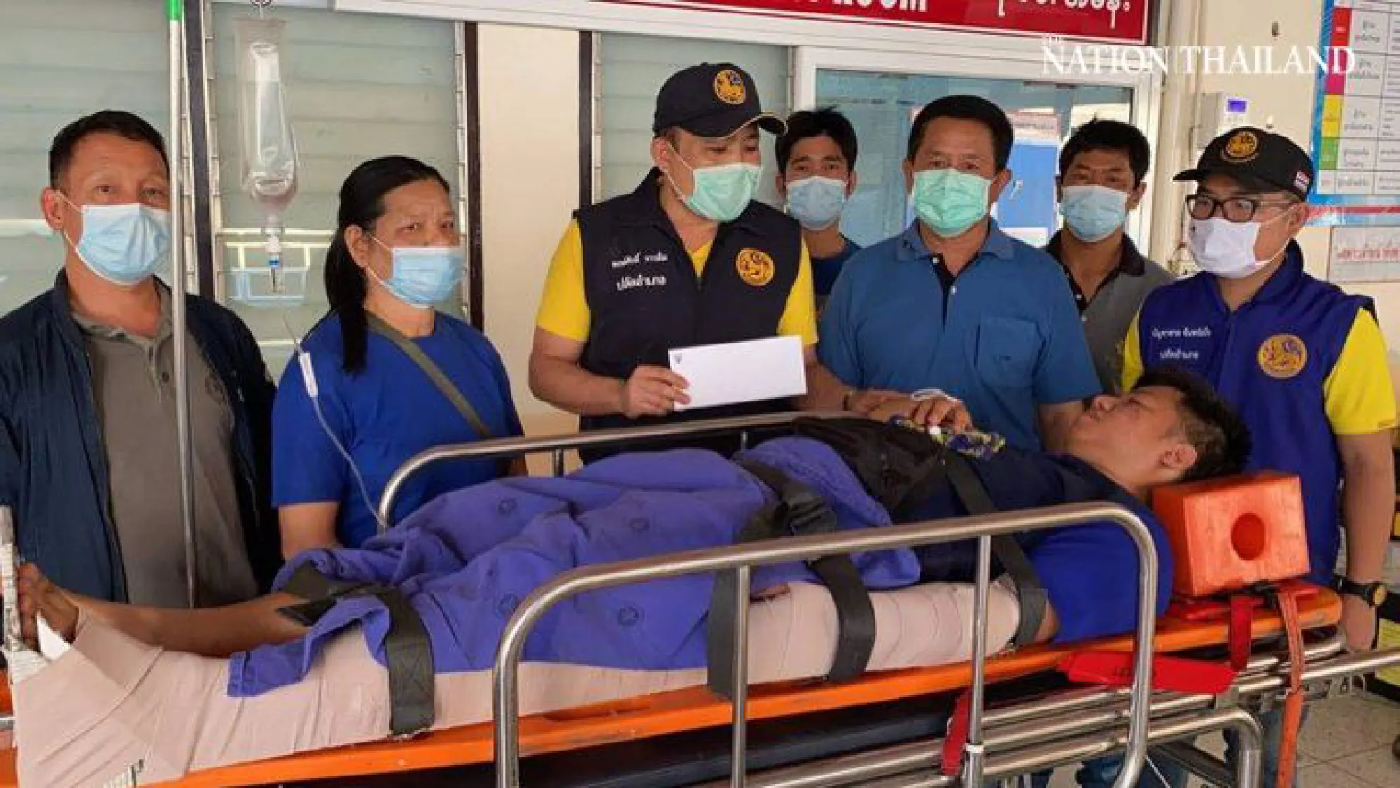 Man awarded for sustaining injuries while putting out Chiang Mai forest fire