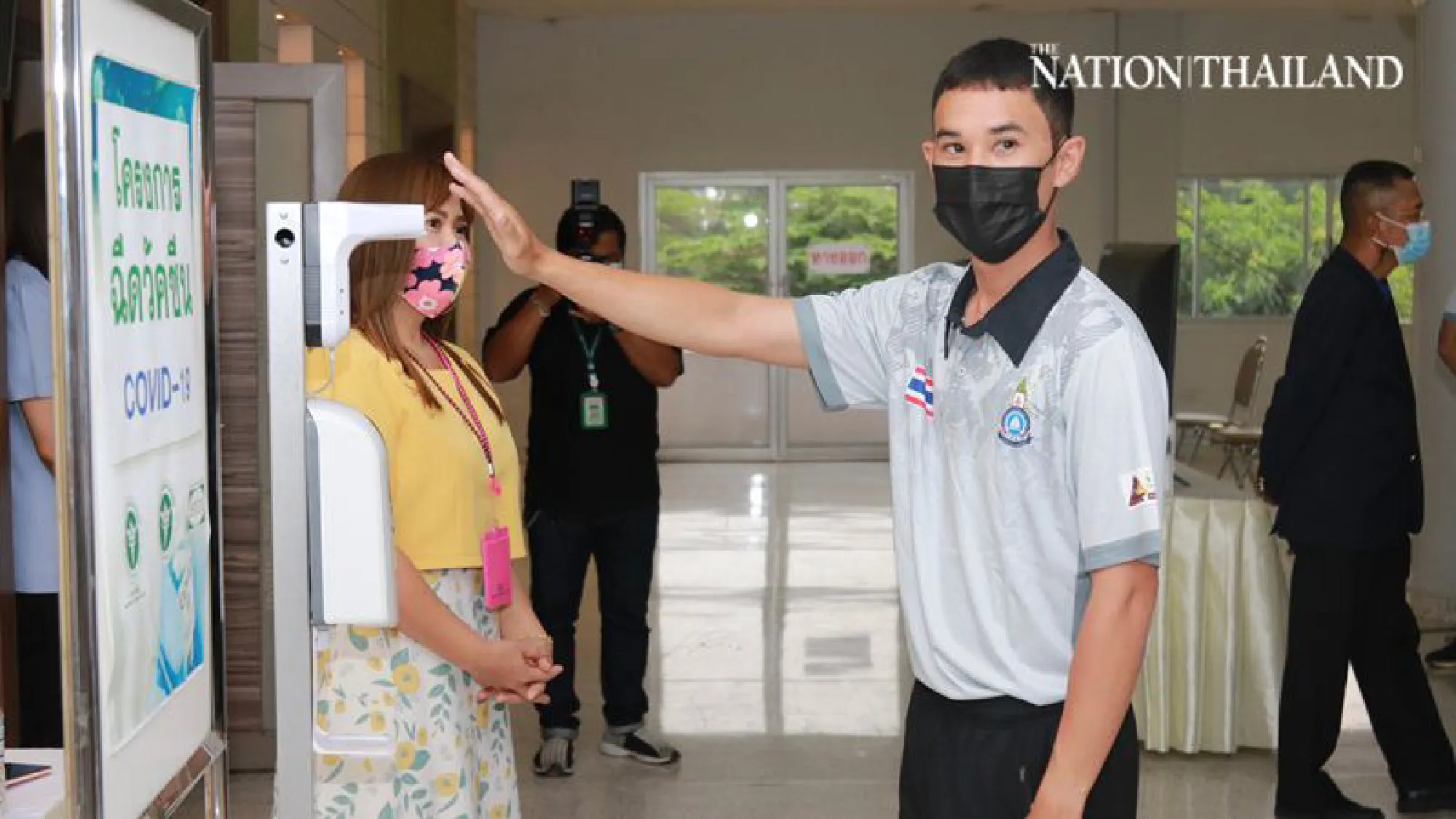 Thai sailors get Covid jab ahead of Olympic shot