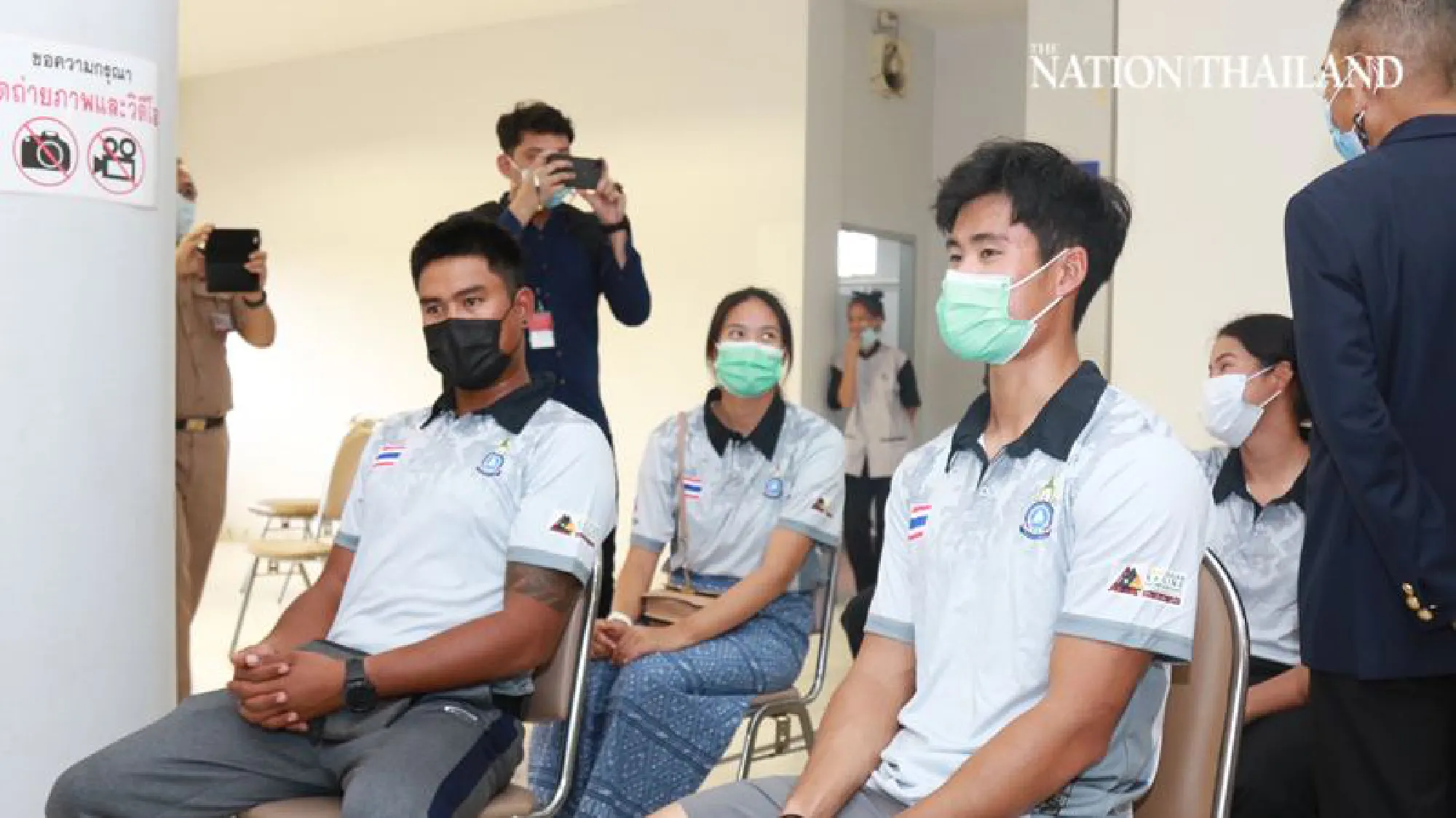 Thai sailors get Covid jab ahead of Olympic shot