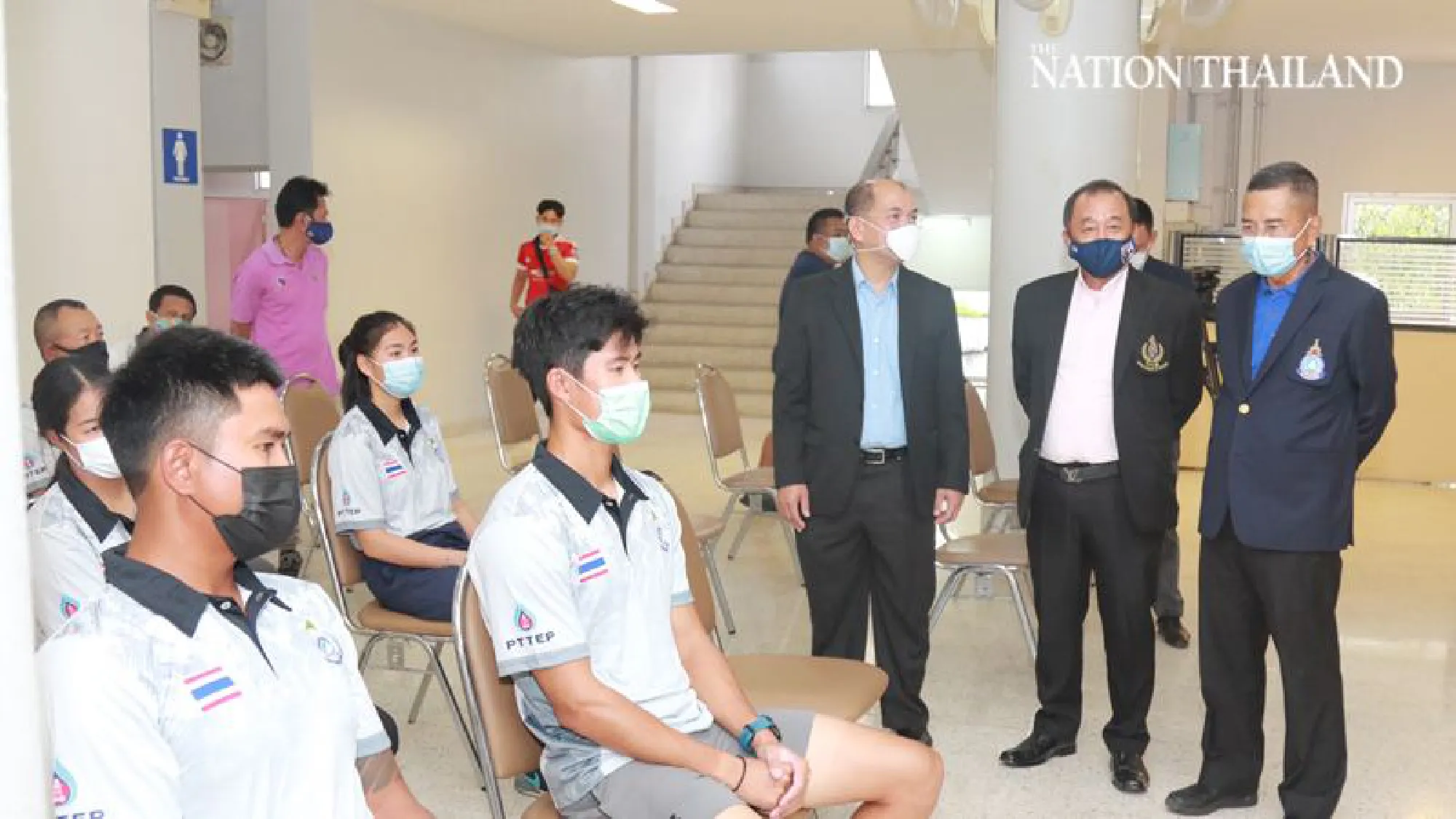 Thai sailors get Covid jab ahead of Olympic shot