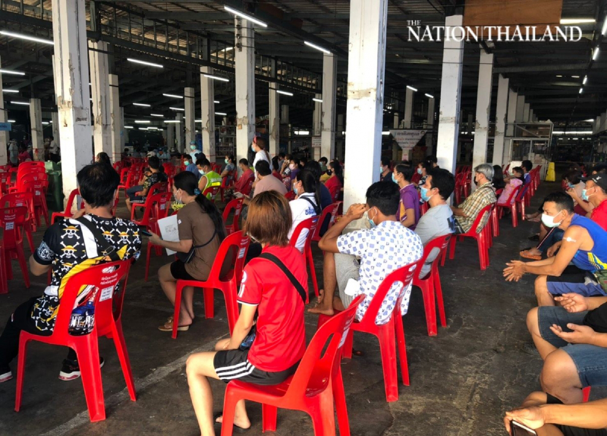 705 people get their first Covid jab in Bang Khae