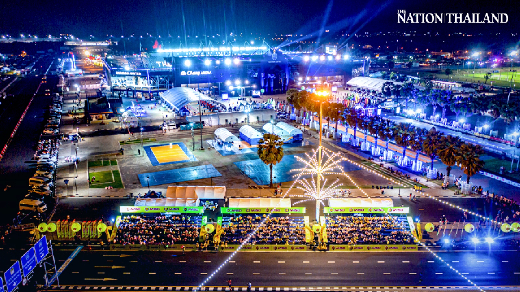 Thousands take part in first Buri Ram Marathon at night