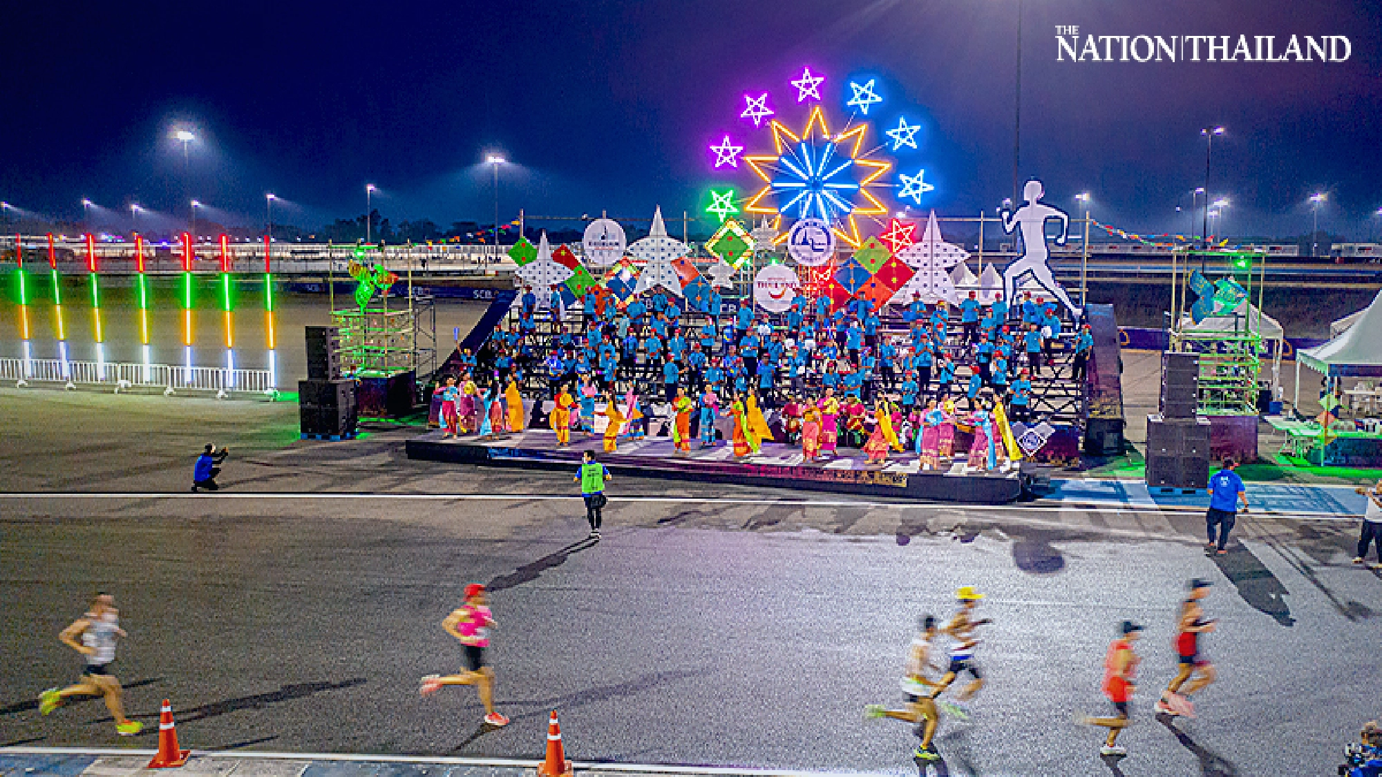Thousands take part in first Buri Ram Marathon at night