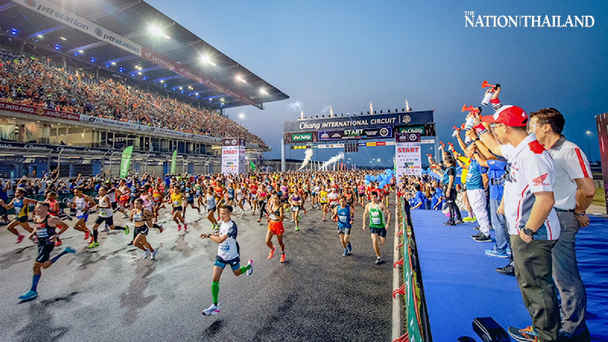 Thousands take part in first Buri Ram Marathon at night