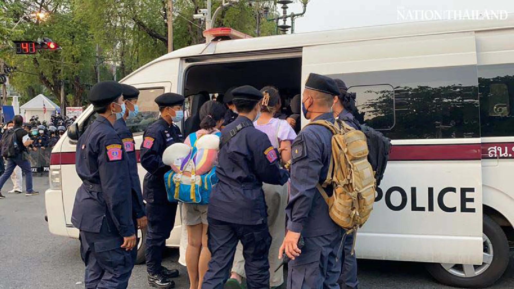 Protesters camping near Government House arrested