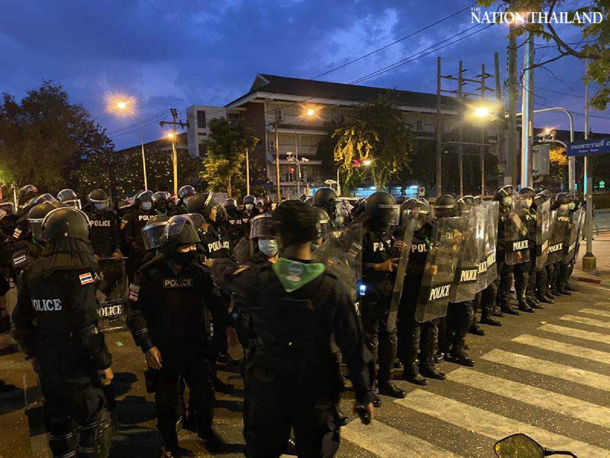 Protesters camping near Government House arrested