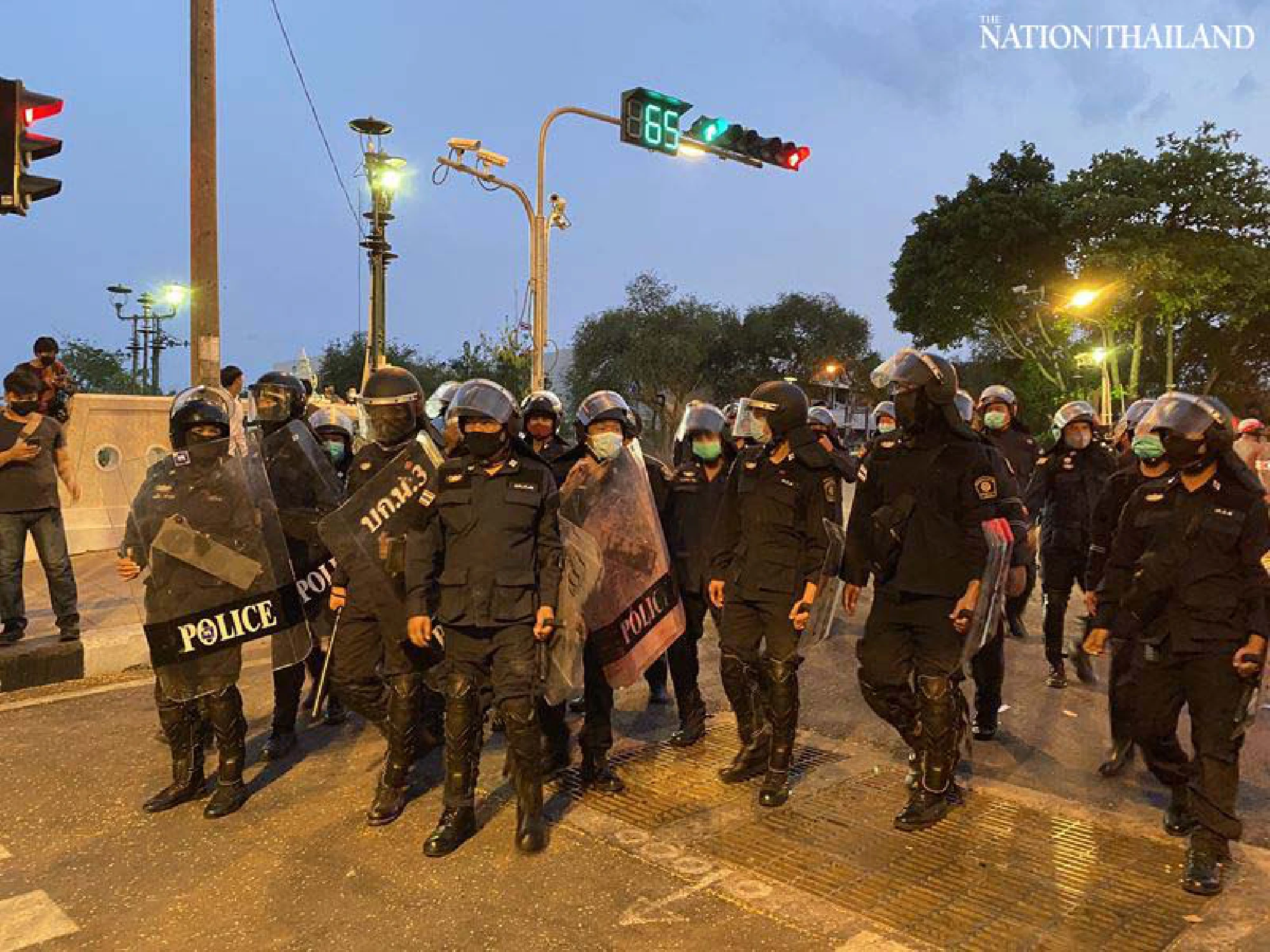 Protesters camping near Government House arrested