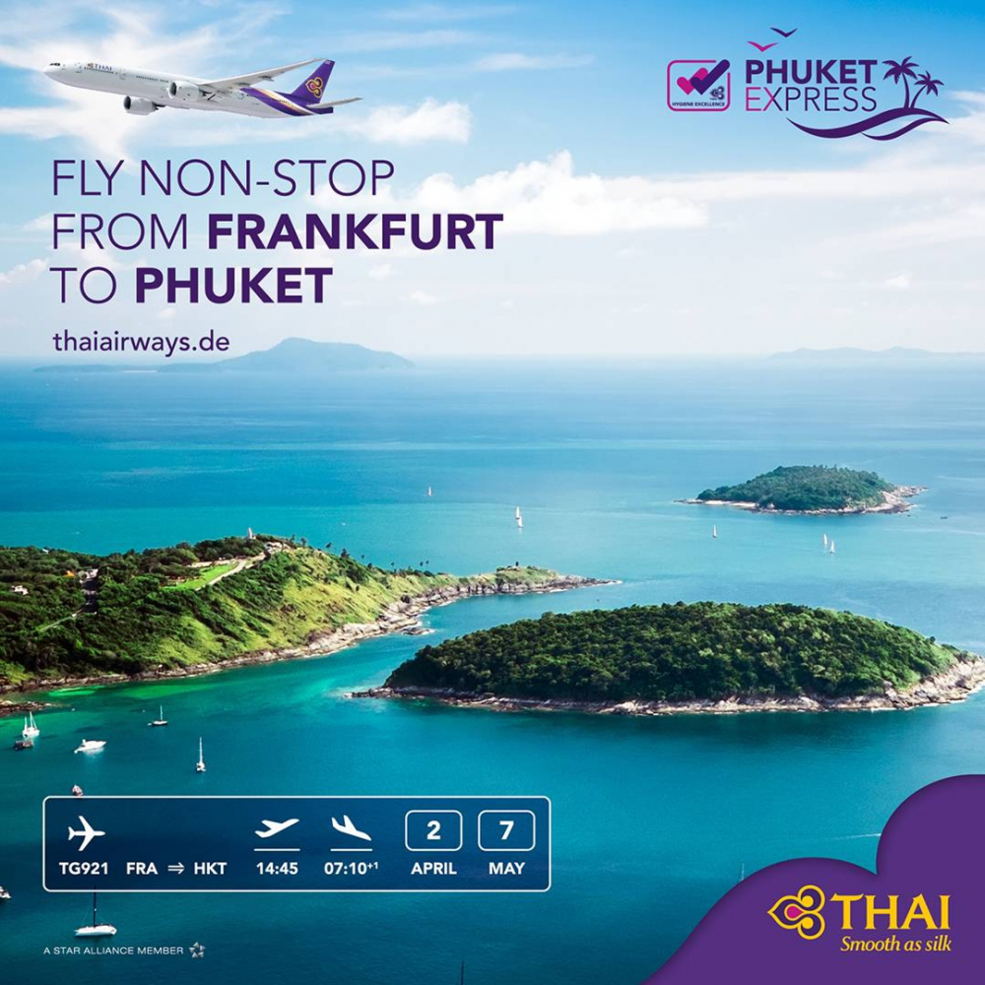 THAI to test Phuket scheme with flight from Frankfurt on Friday