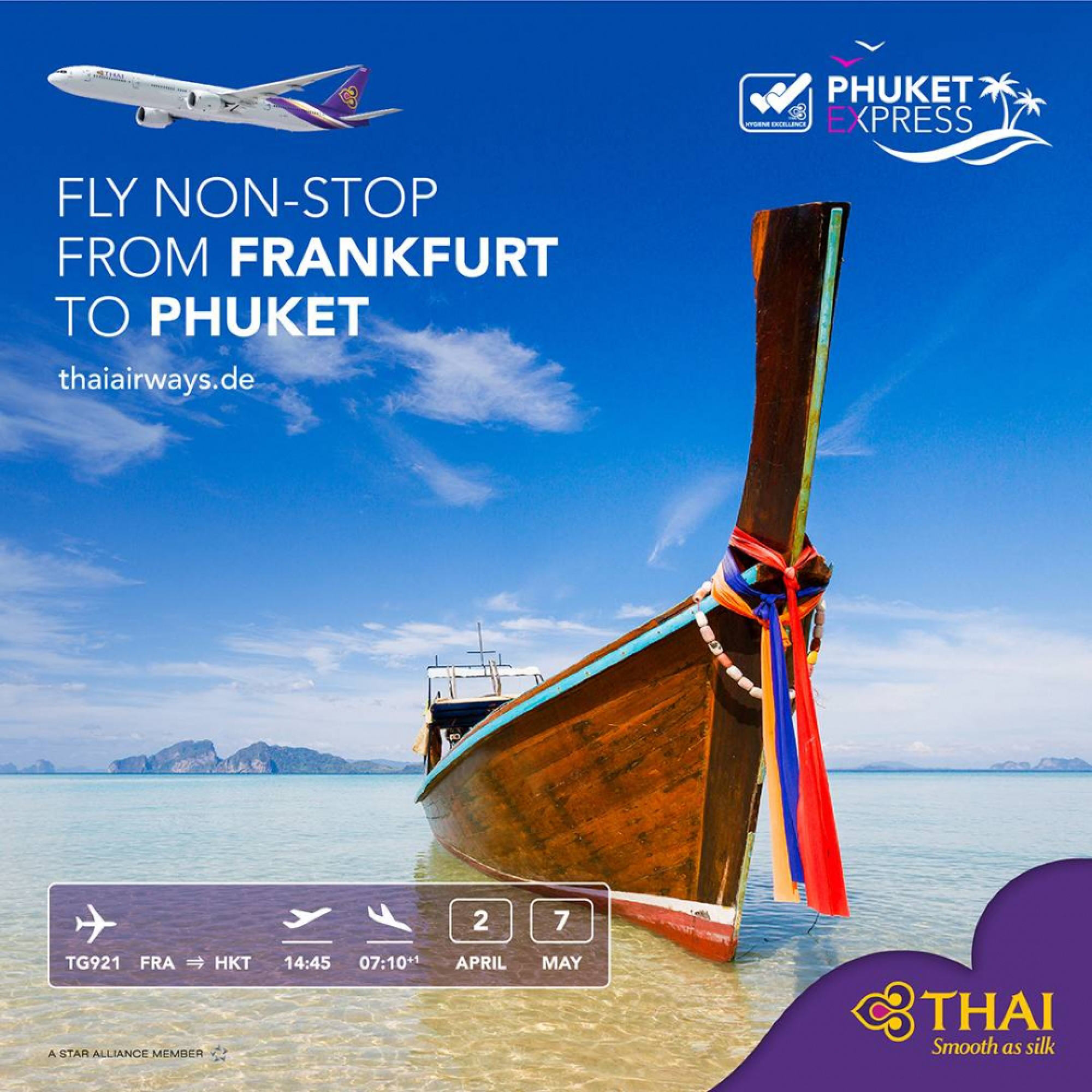 THAI to test Phuket scheme with flight from Frankfurt on Friday