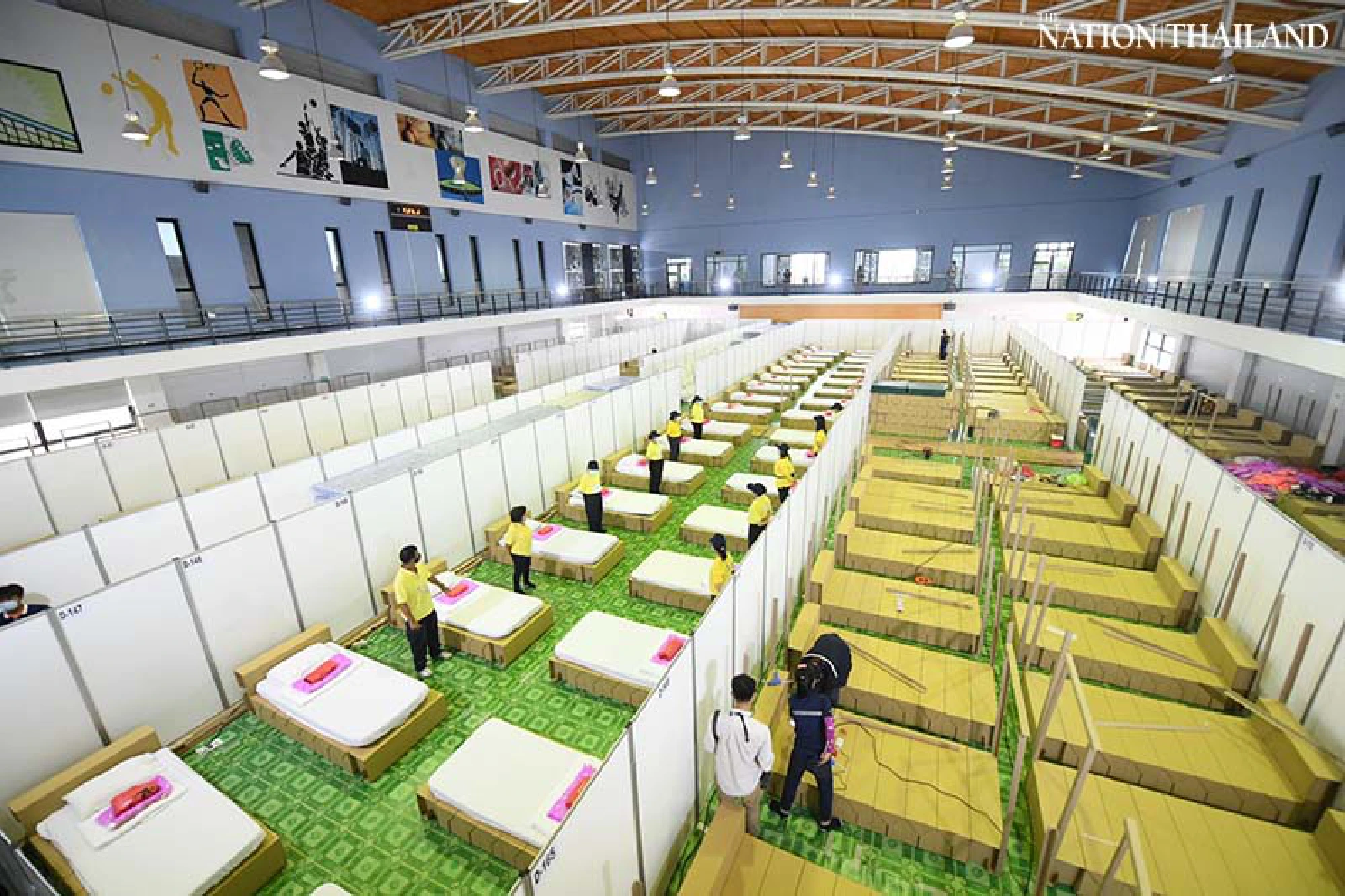 New 200-bed field hospital in Bangkok’s Bang Bon district to open on Tuesday
