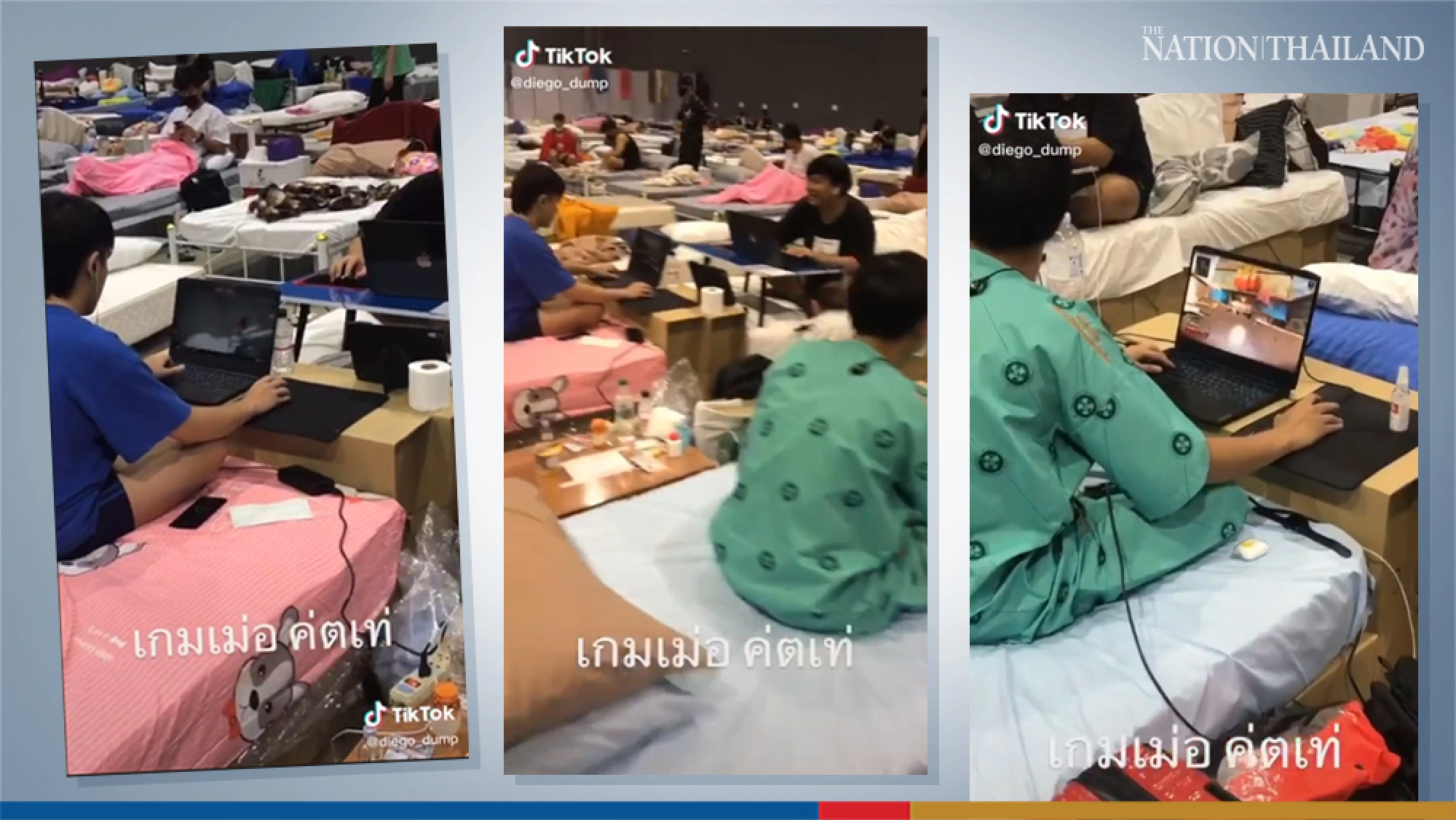 Video clip of people playing poker, eating together in field hospital sparks outrage