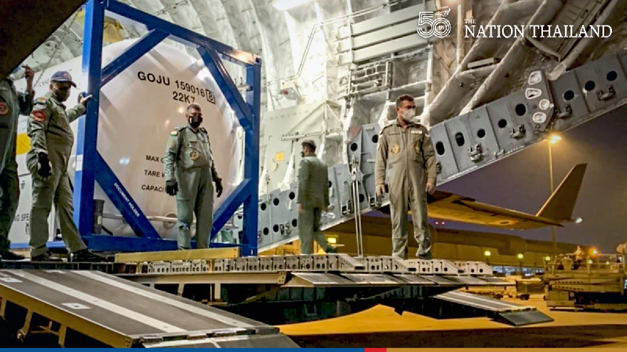 India sends second plane this week to pick up oxygen tanks