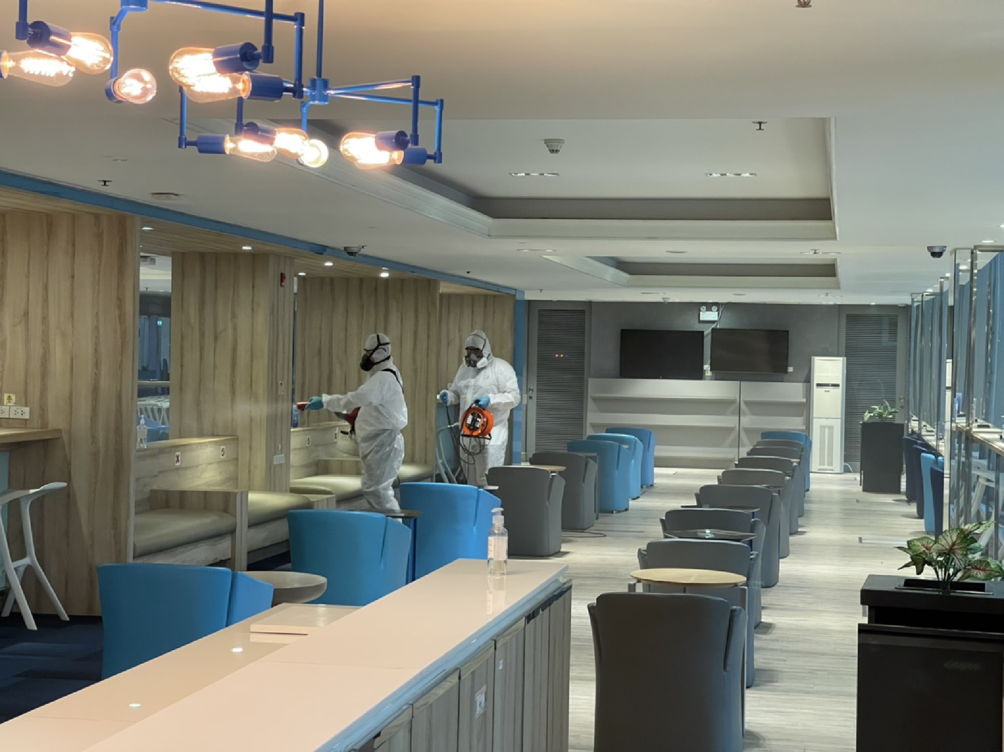 Bangkok Airways Pcl, as well as airports under its management, are continuing to strictly implement hygienic measures to prevent the spread of Covid-19, the company said.