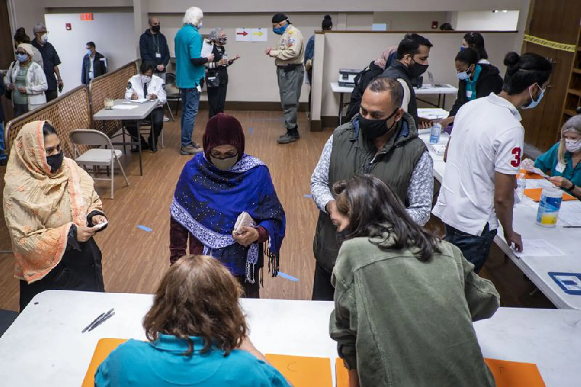 Vaccination drives at area mosques have been successful in reaching Muslims and non-Muslims alike