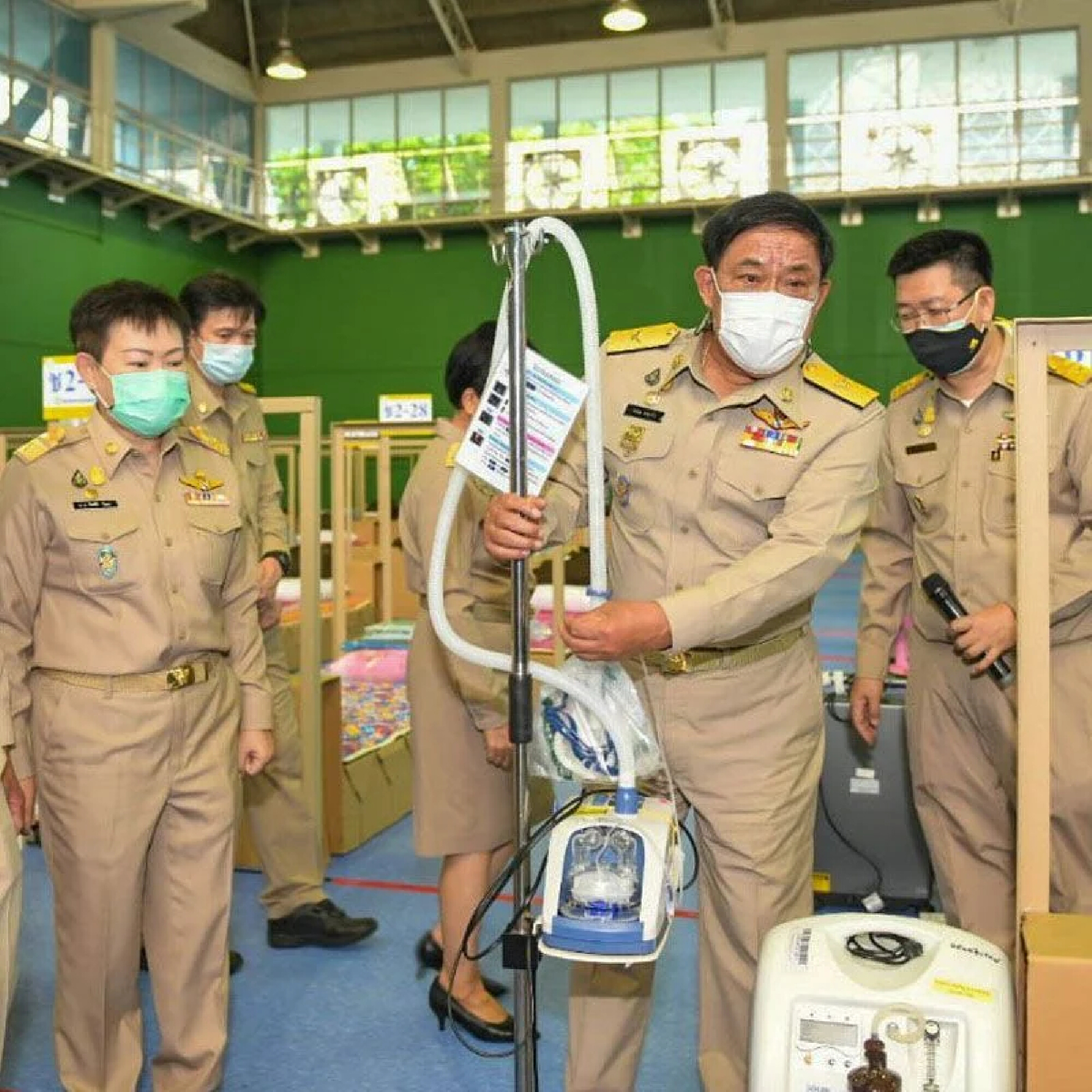 Bangkok opens first field ICU for severe Covid-19 patients