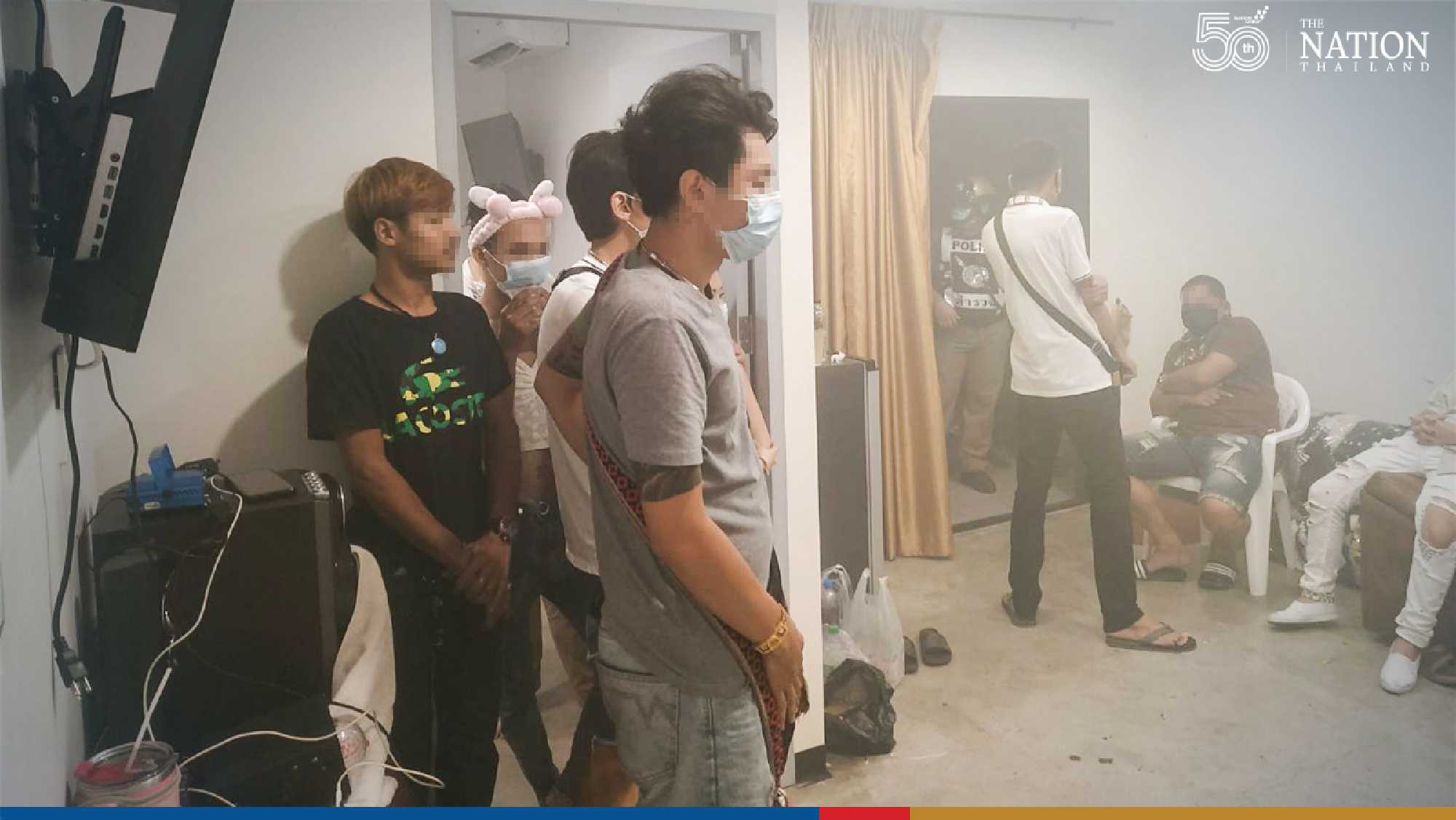 23 arrested as police raid drug party in Bangkok resort