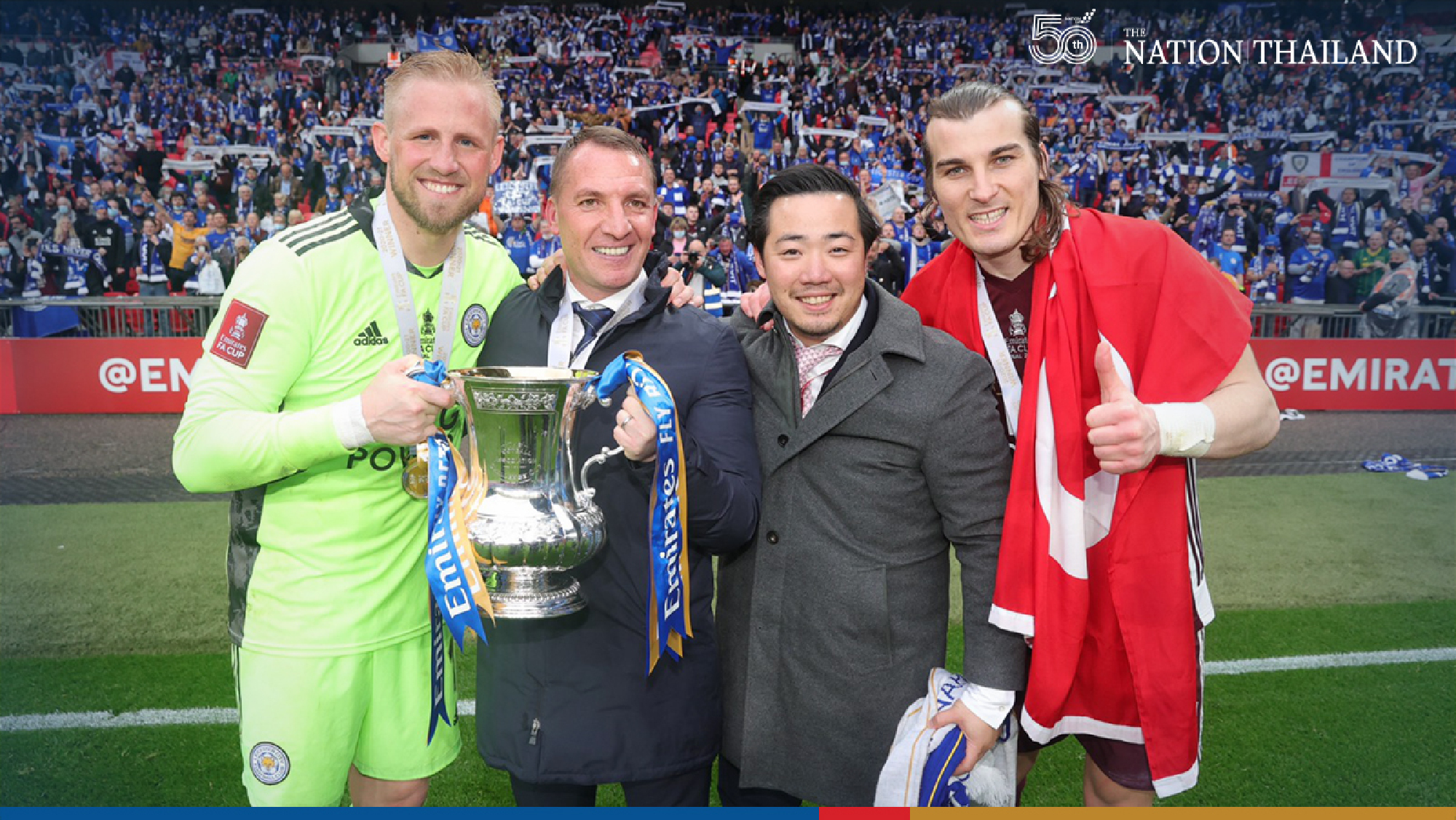 On Top of the world as Aiyawatt is lauded for his role in Leicesters triumph