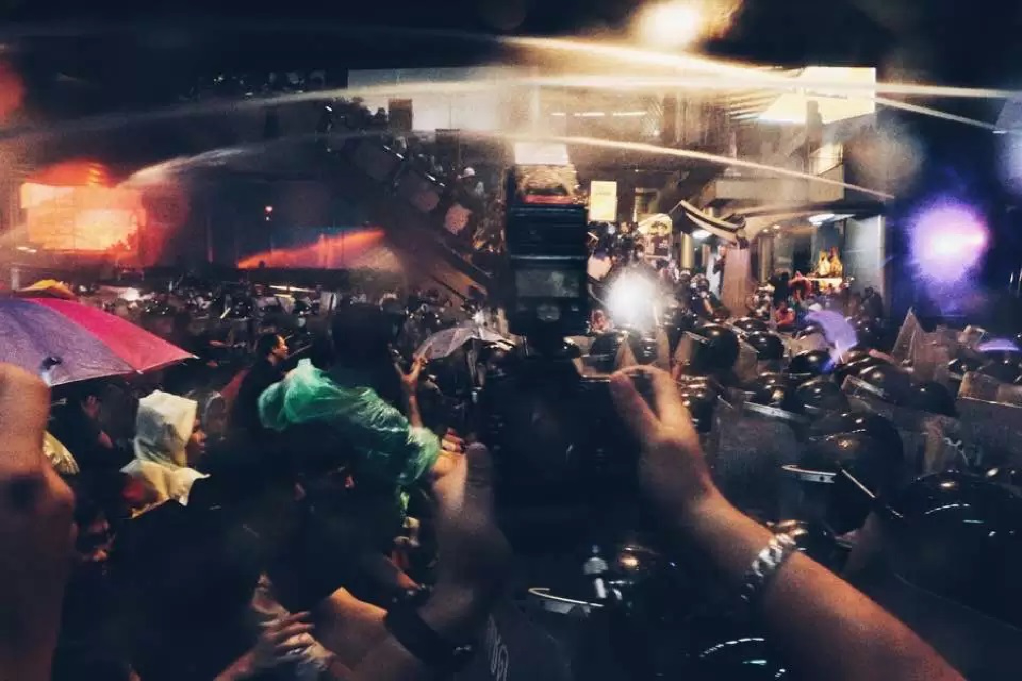 Dramatic shots of pro-democracy protests win Thai press freedom contest