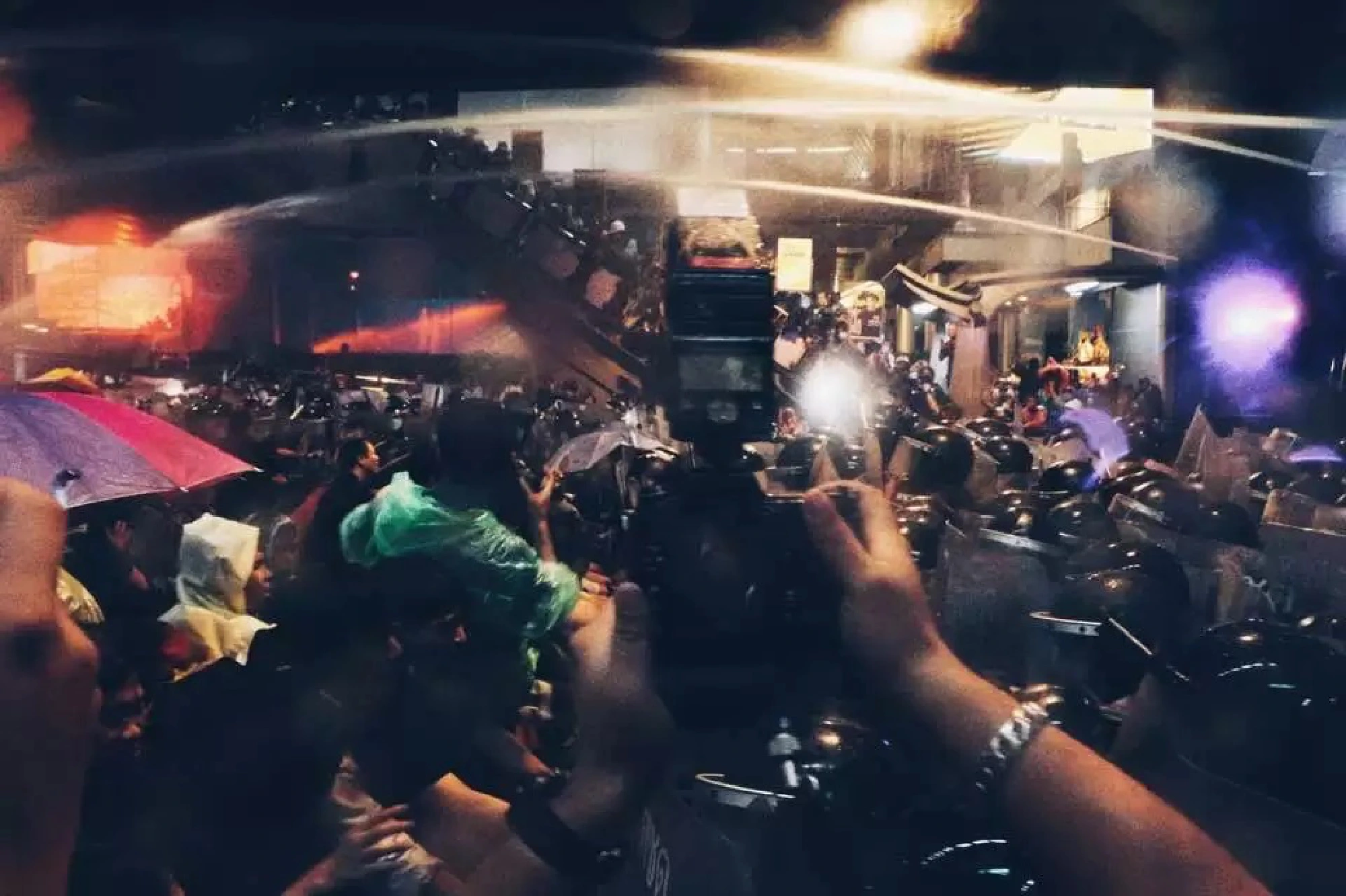 Dramatic shots of pro-democracy protests win Thai press freedom contest