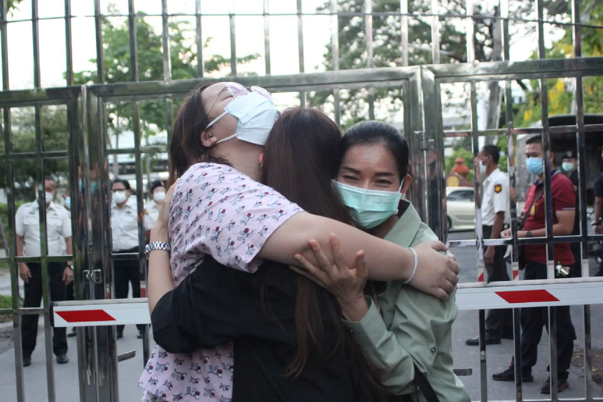 Pro-democracy leader Panusaya taken for medical treatment as court grants bail