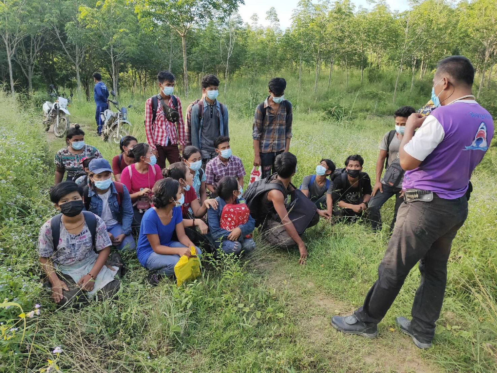 Kanchanaburi catches over 100 smuggled Myanmar migrants in one day
