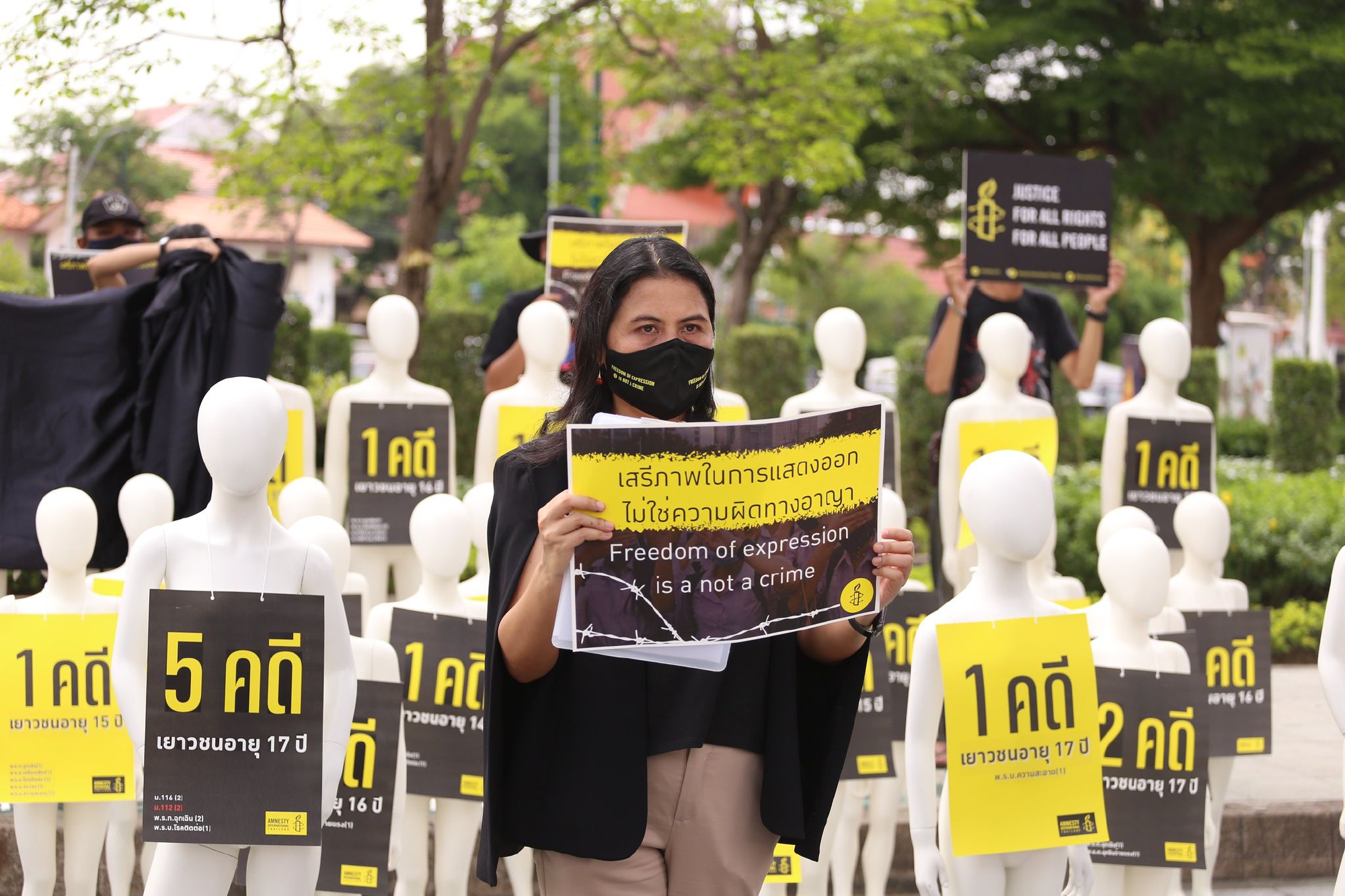 Thai govt must halt politically motivated charges against children: Amnesty