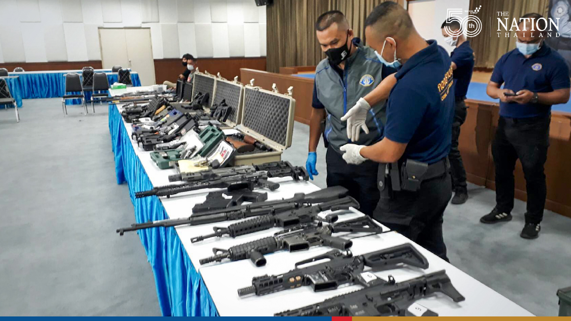 18 Royal Thai Police pistols found for sale online